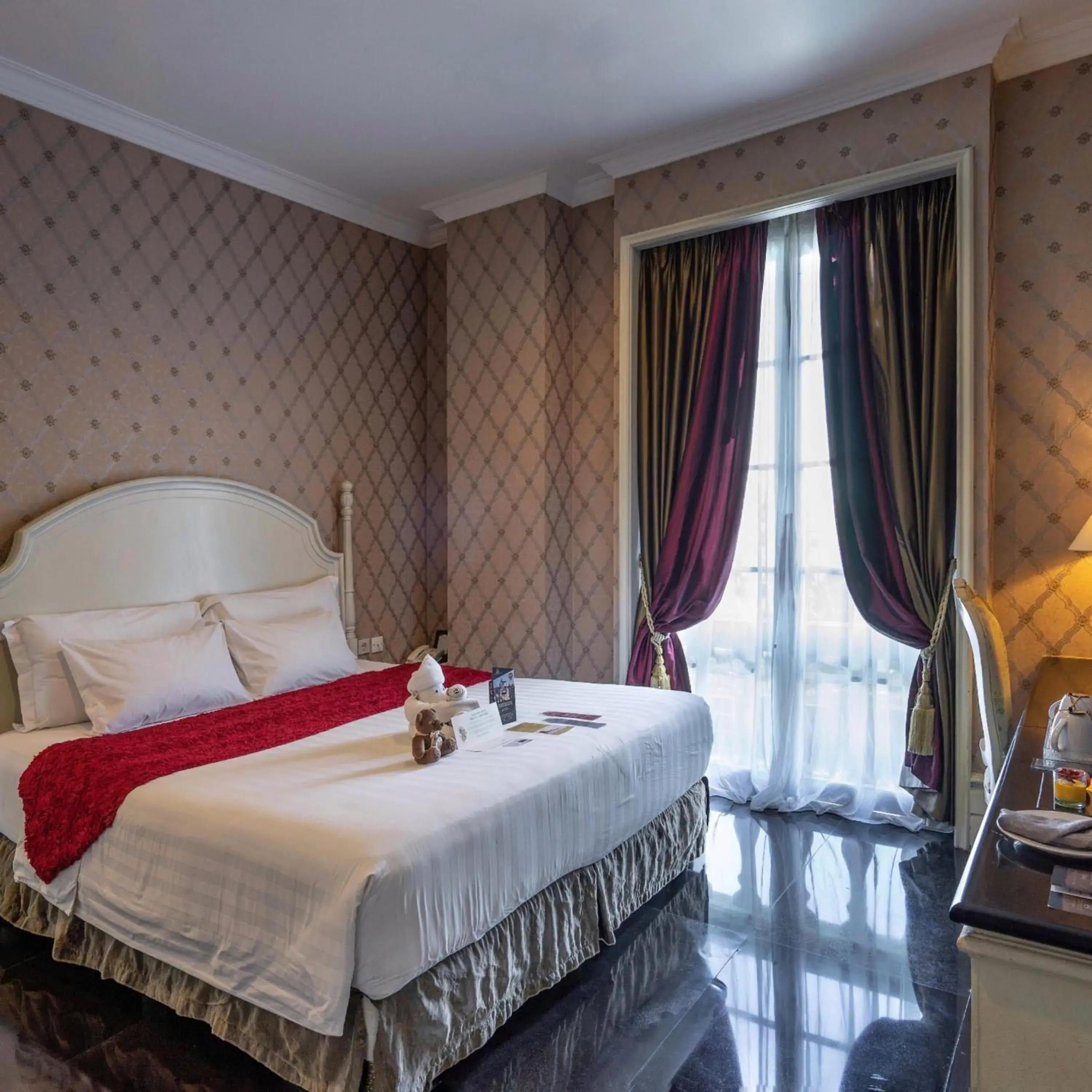 Bed in GH Universal Hotel Bandung Bed in GH Universal Hotel Bandung