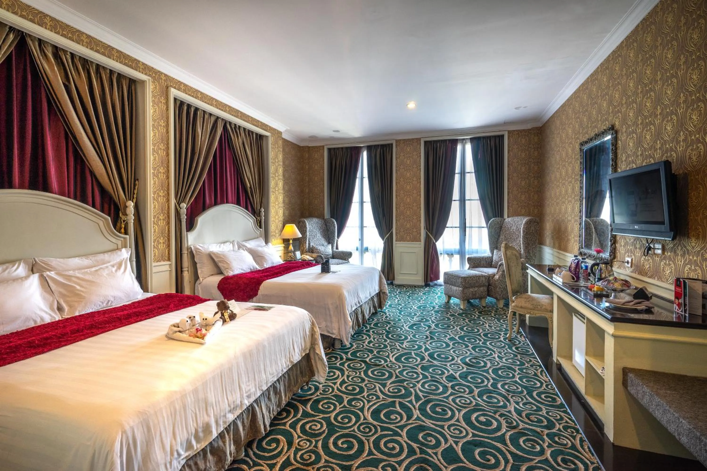 Bed in GH Universal Hotel Bandung