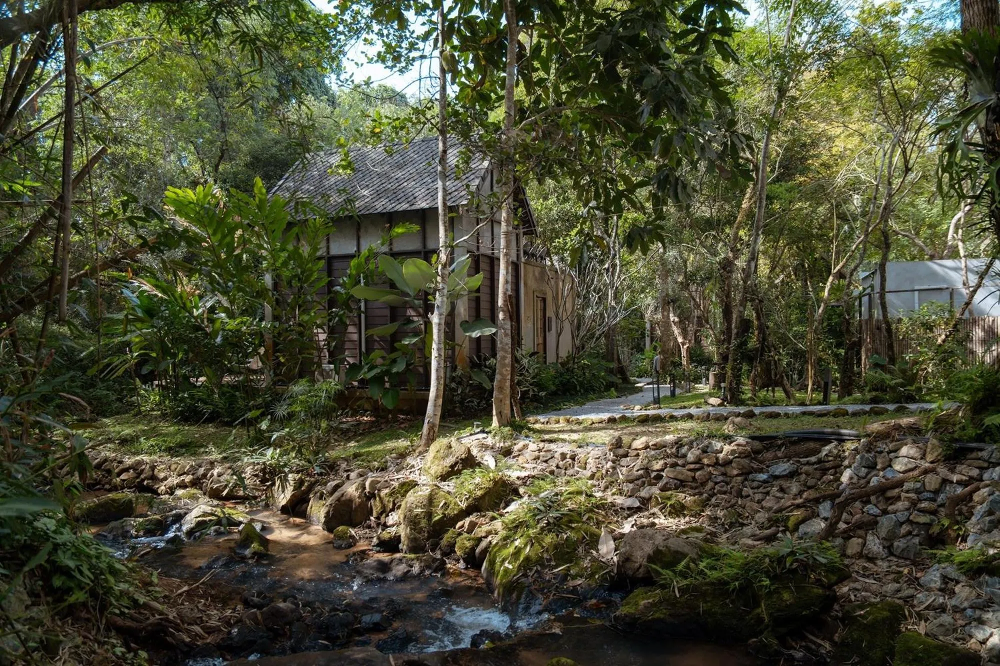 Natural landscape in Proud Phu Fah Maerim Resort