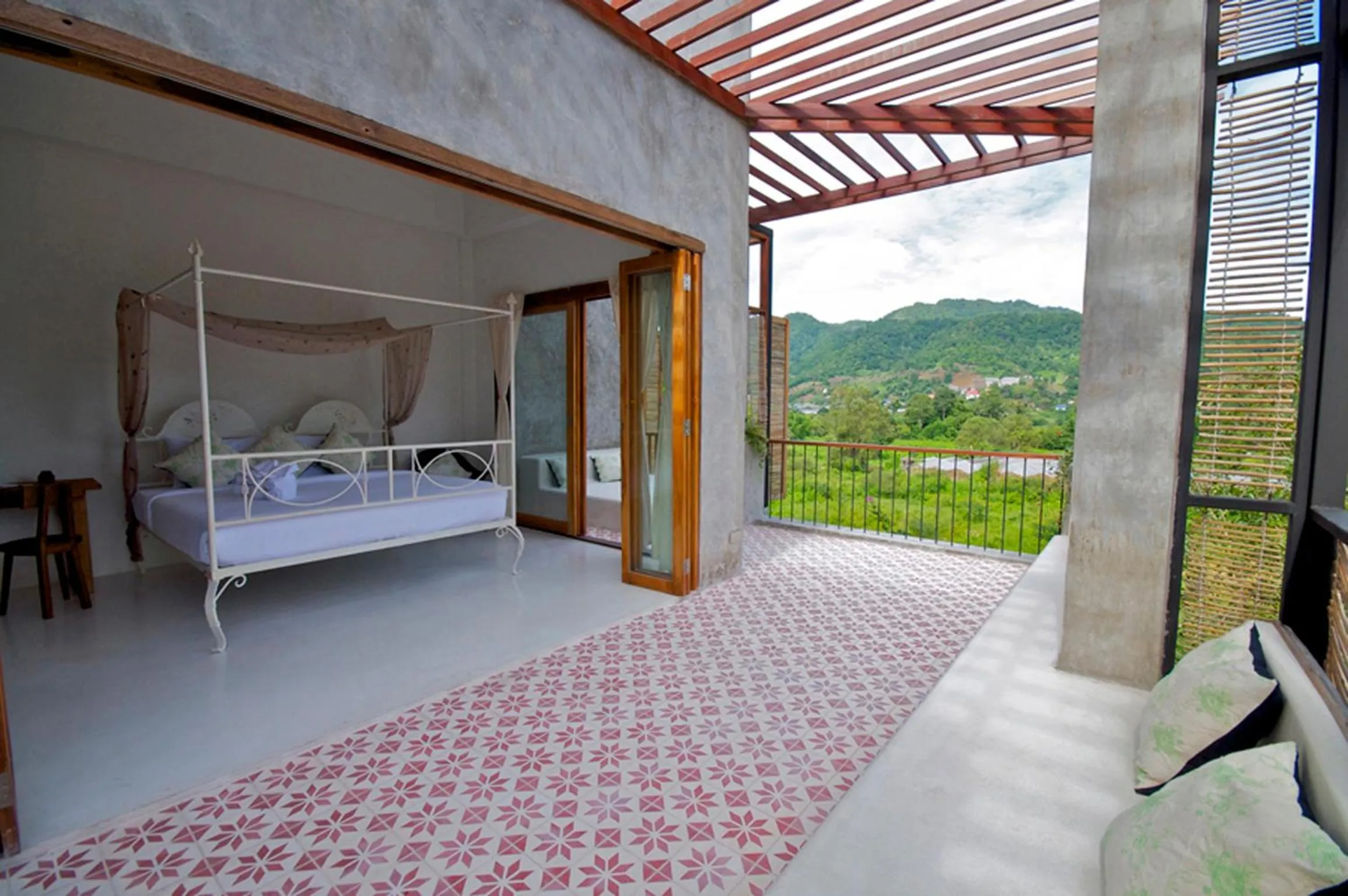 Photo of the whole room, Bed in Proud Phu Fah Maerim Resort