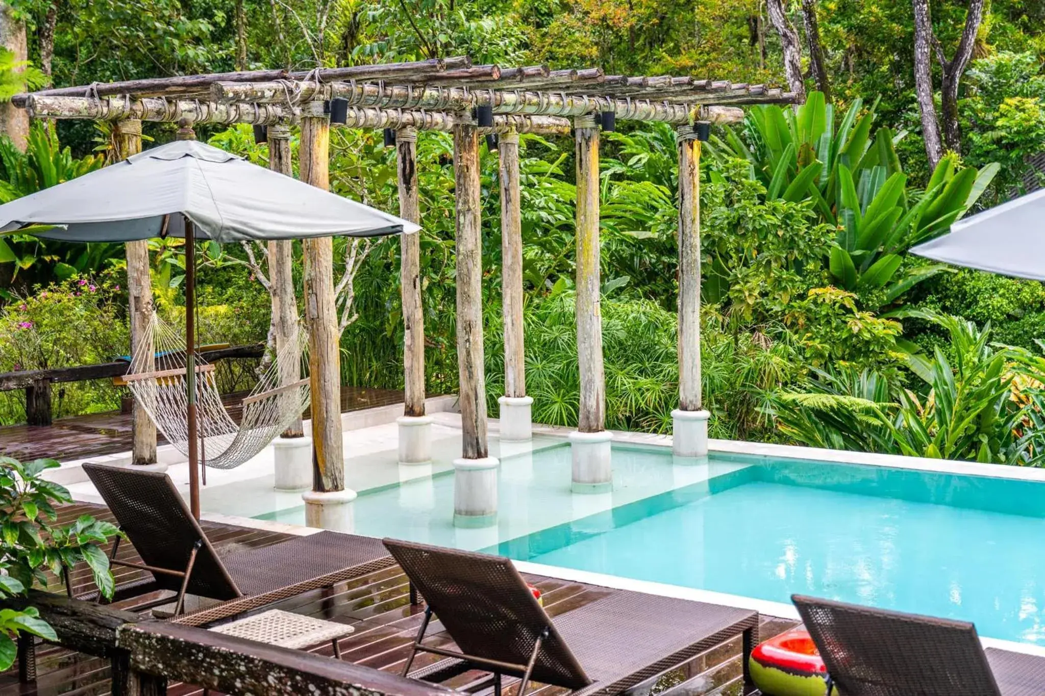 Swimming pool in Proud Phu Fah Maerim Resort Swimming pool in Proud Phu Fah Maerim Resort