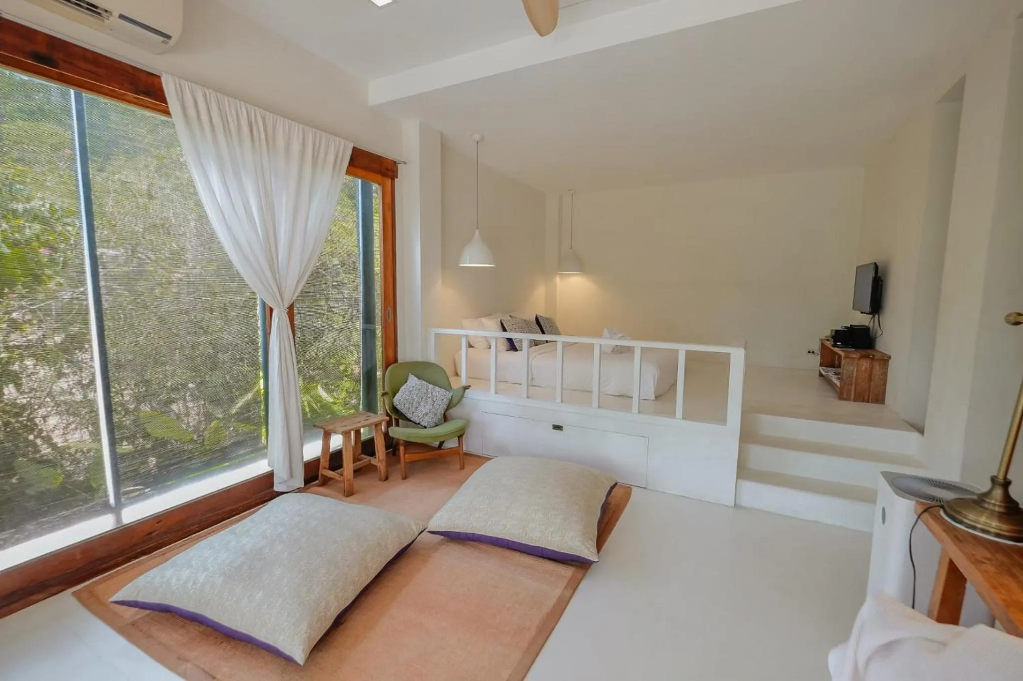 Bed in Proud Phu Fah Maerim Resort