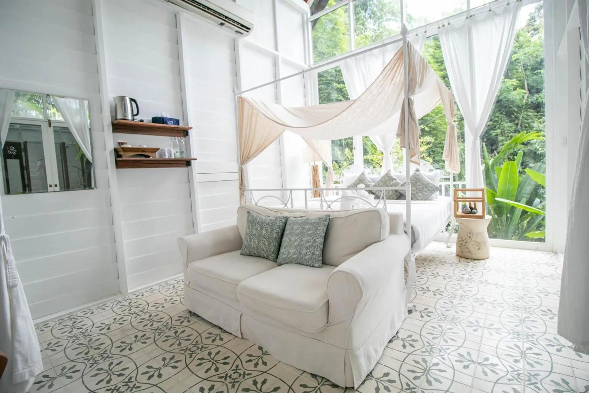 Seating area in Proud Phu Fah Maerim Resort