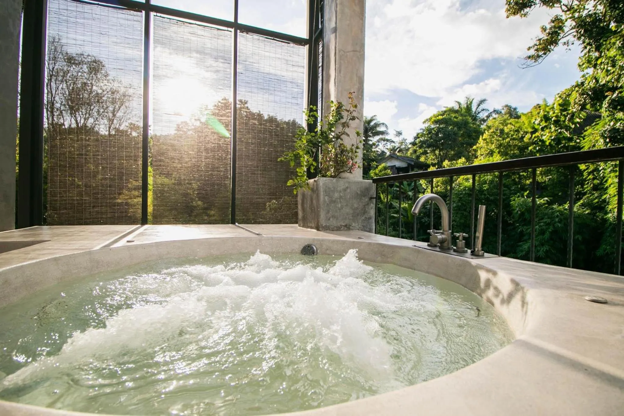 Natural landscape in Proud Phu Fah Maerim Resort