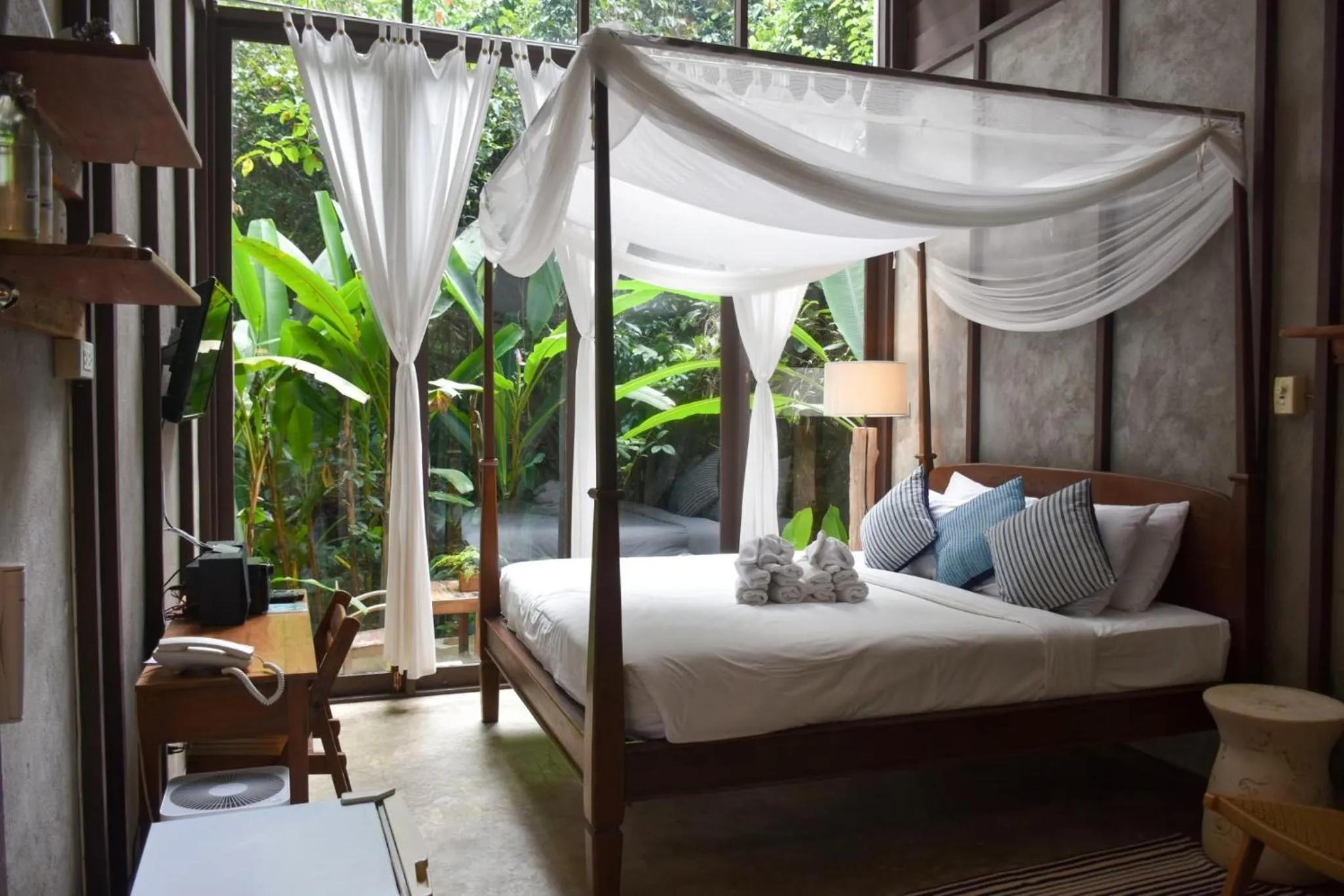 Bed in Proud Phu Fah Maerim Resort