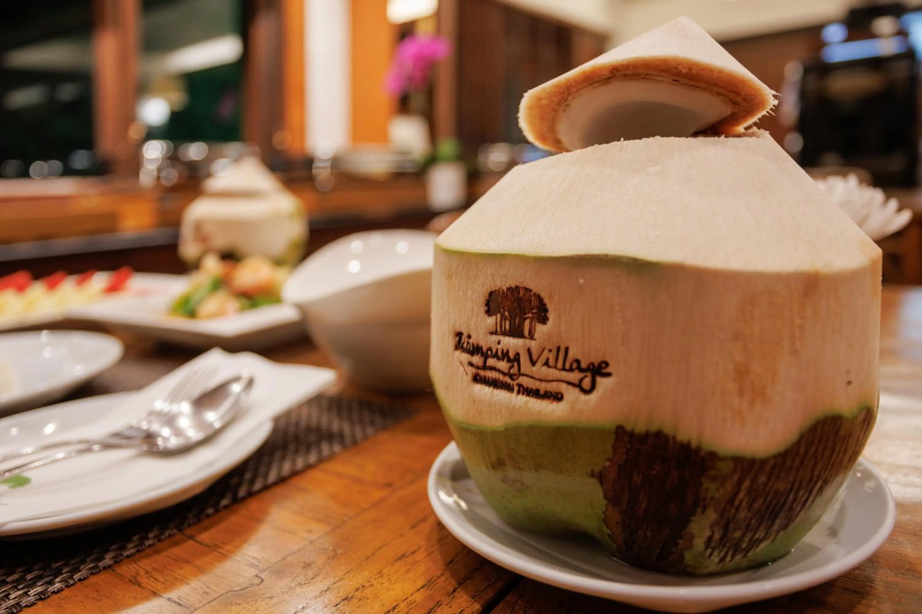 Food and drinks in Rimping Village