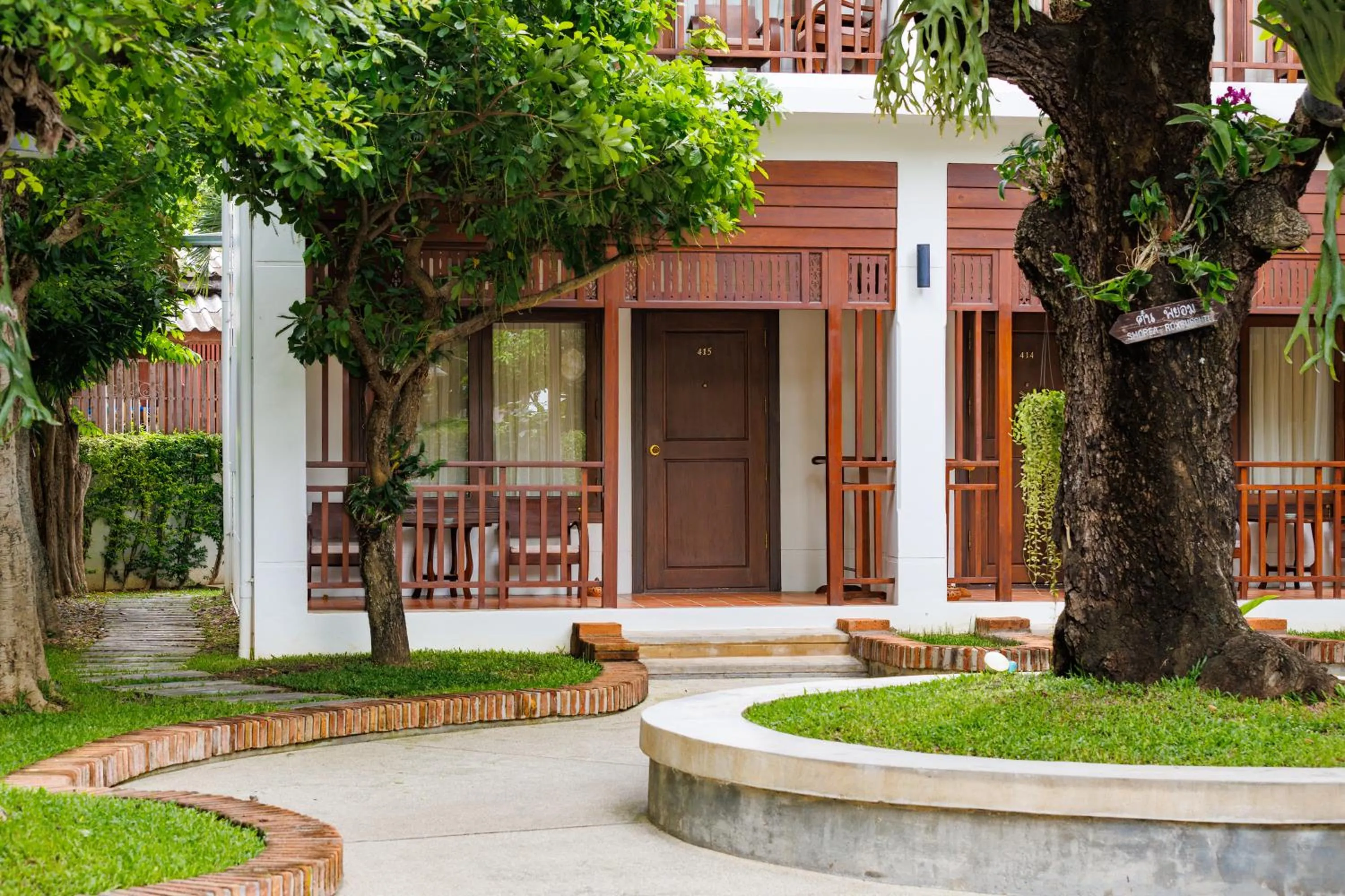 Property building in Rimping Village