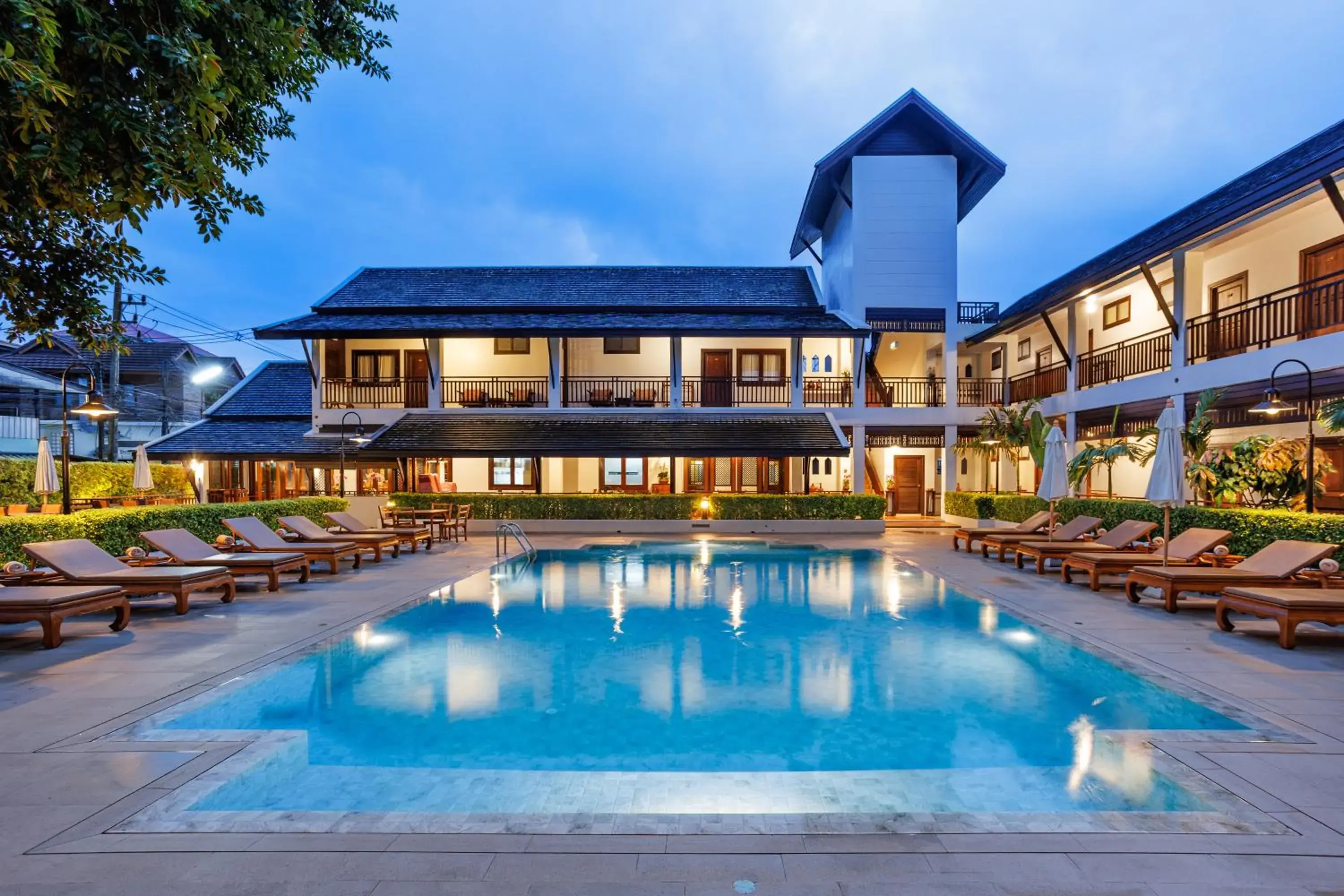 Swimming pool in Rimping Village Swimming pool in Rimping Village