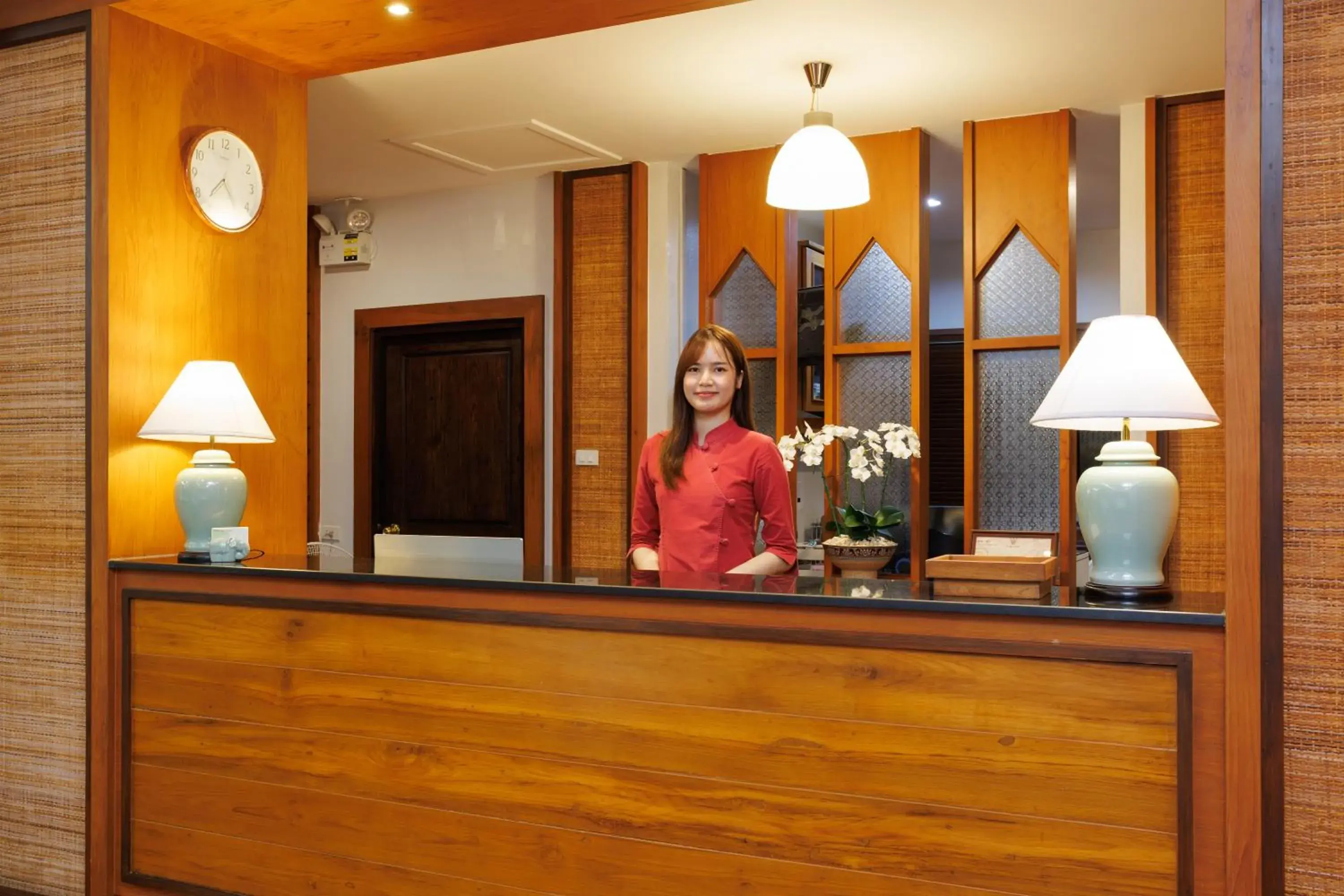 Lobby or reception in Rimping Village Lobby or reception in Rimping Village