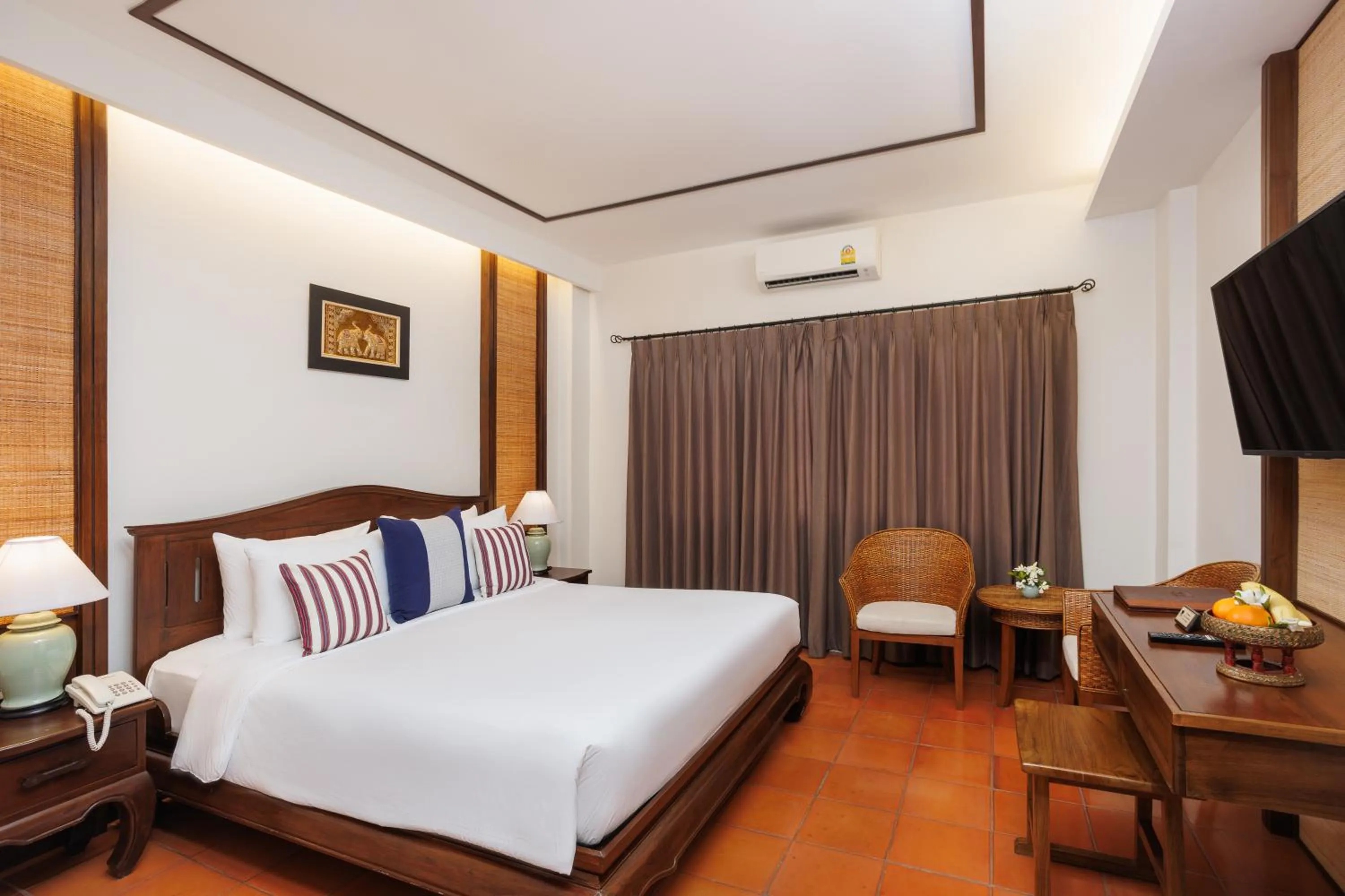 Photo of the whole room, Bed in Rimping Village