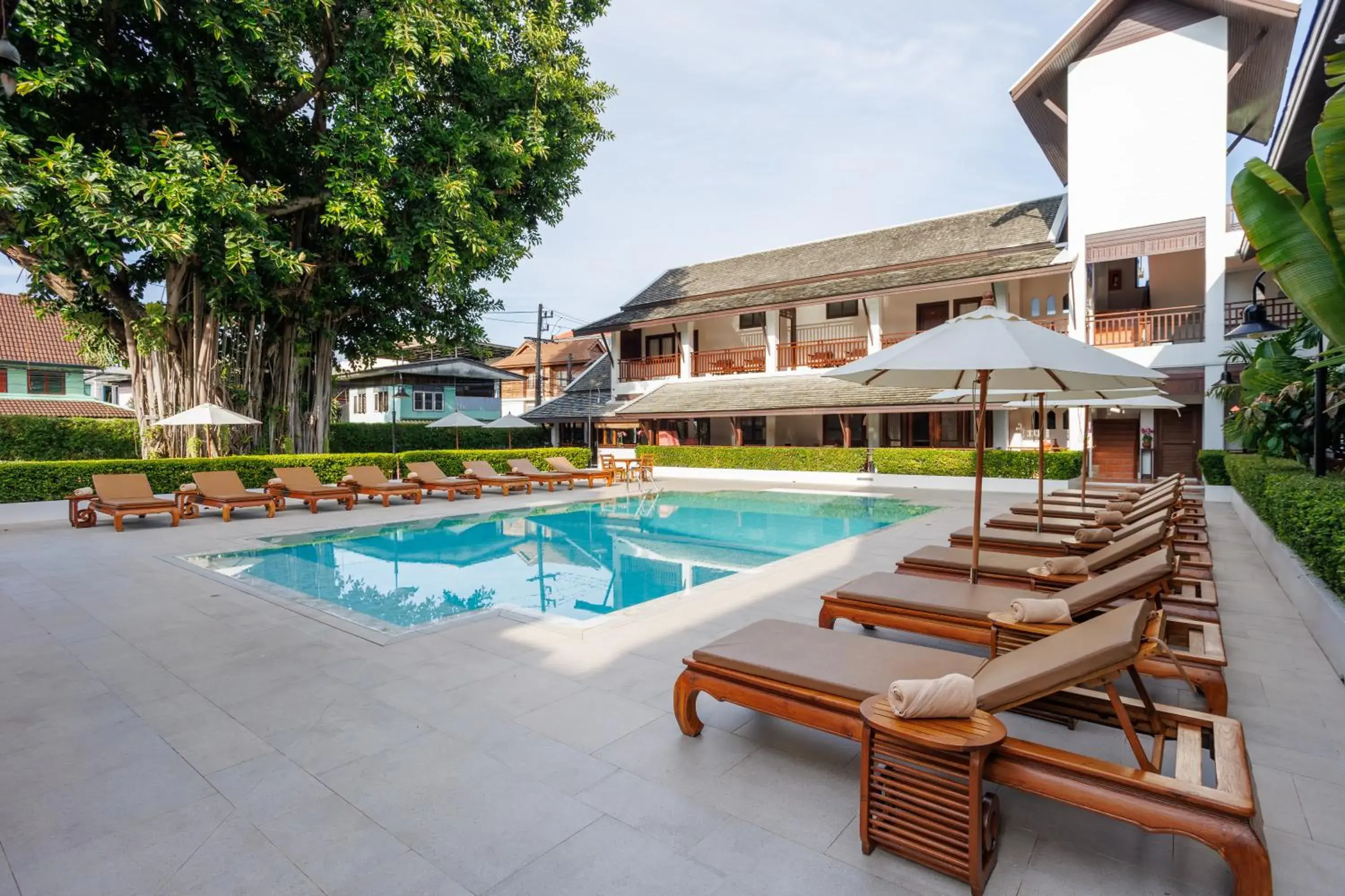 Pool view in Rimping Village Pool view in Rimping Village