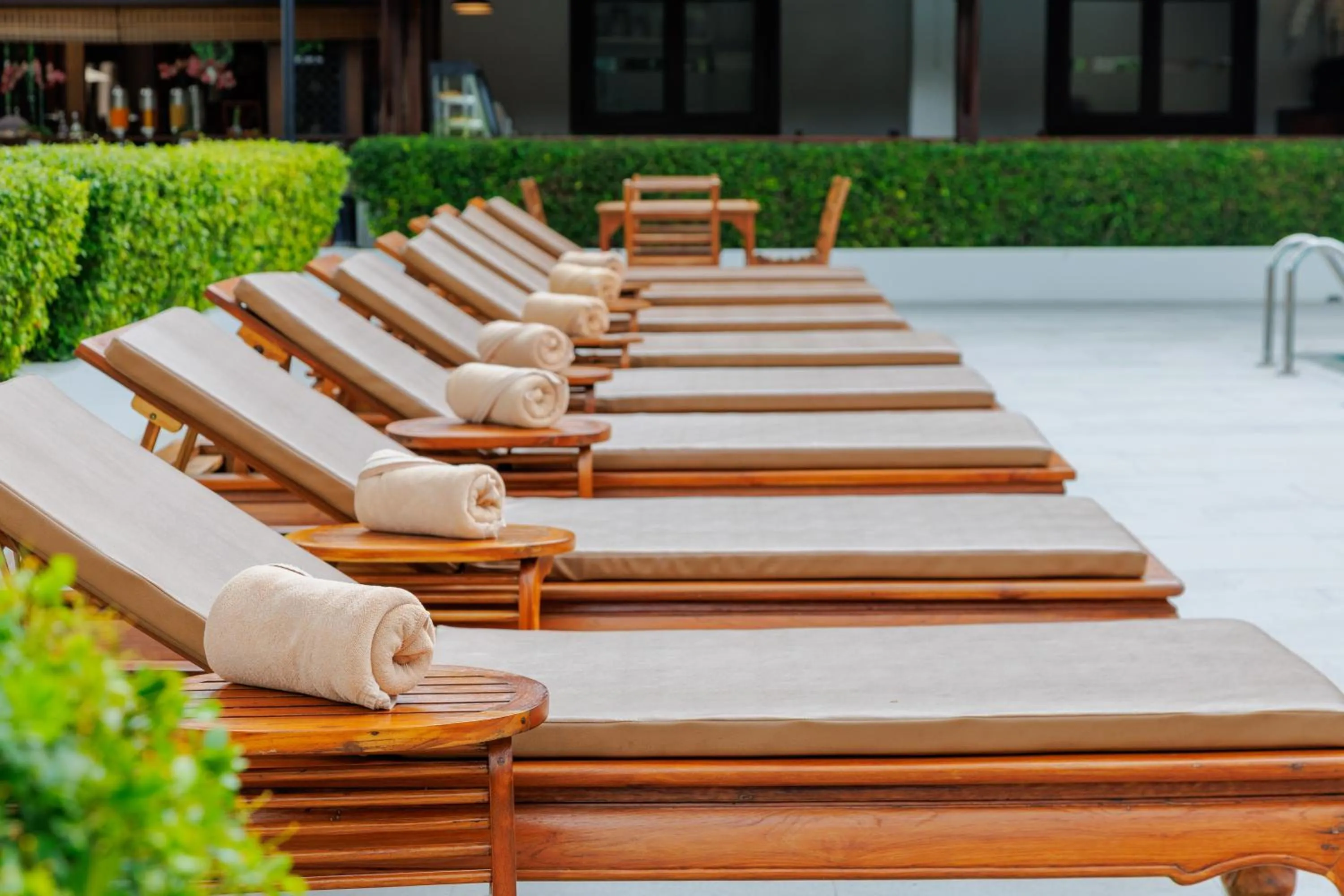 Swimming pool in Rimping Village