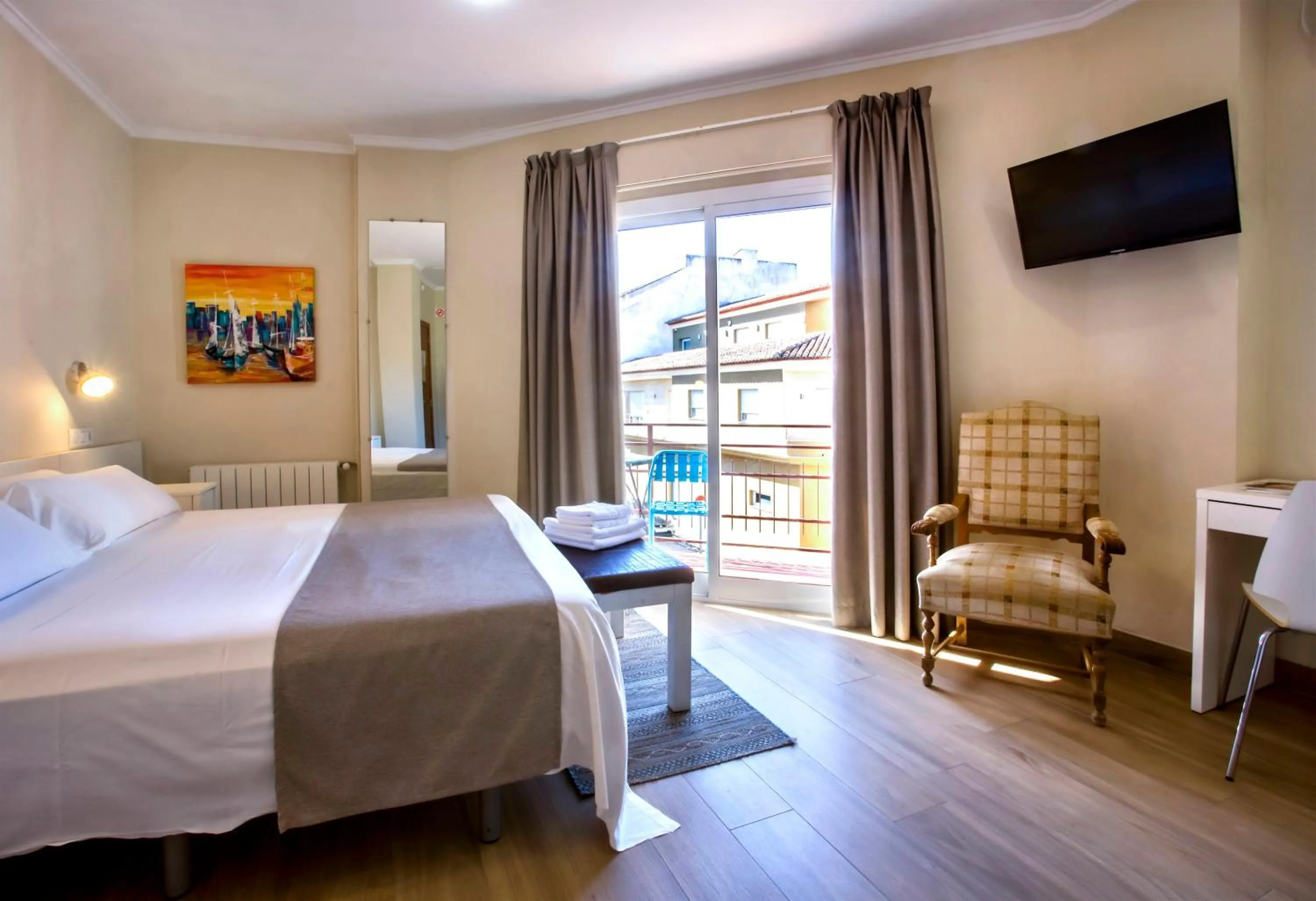 Bed in Hotel Ramis fundado en 1969