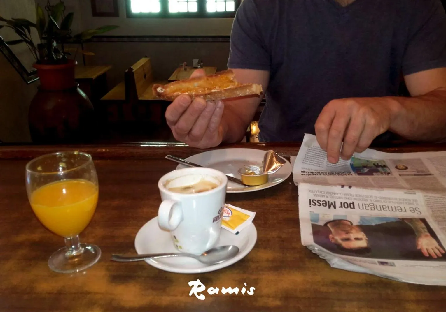 Breakfast in Hotel Ramis fundado en 1969