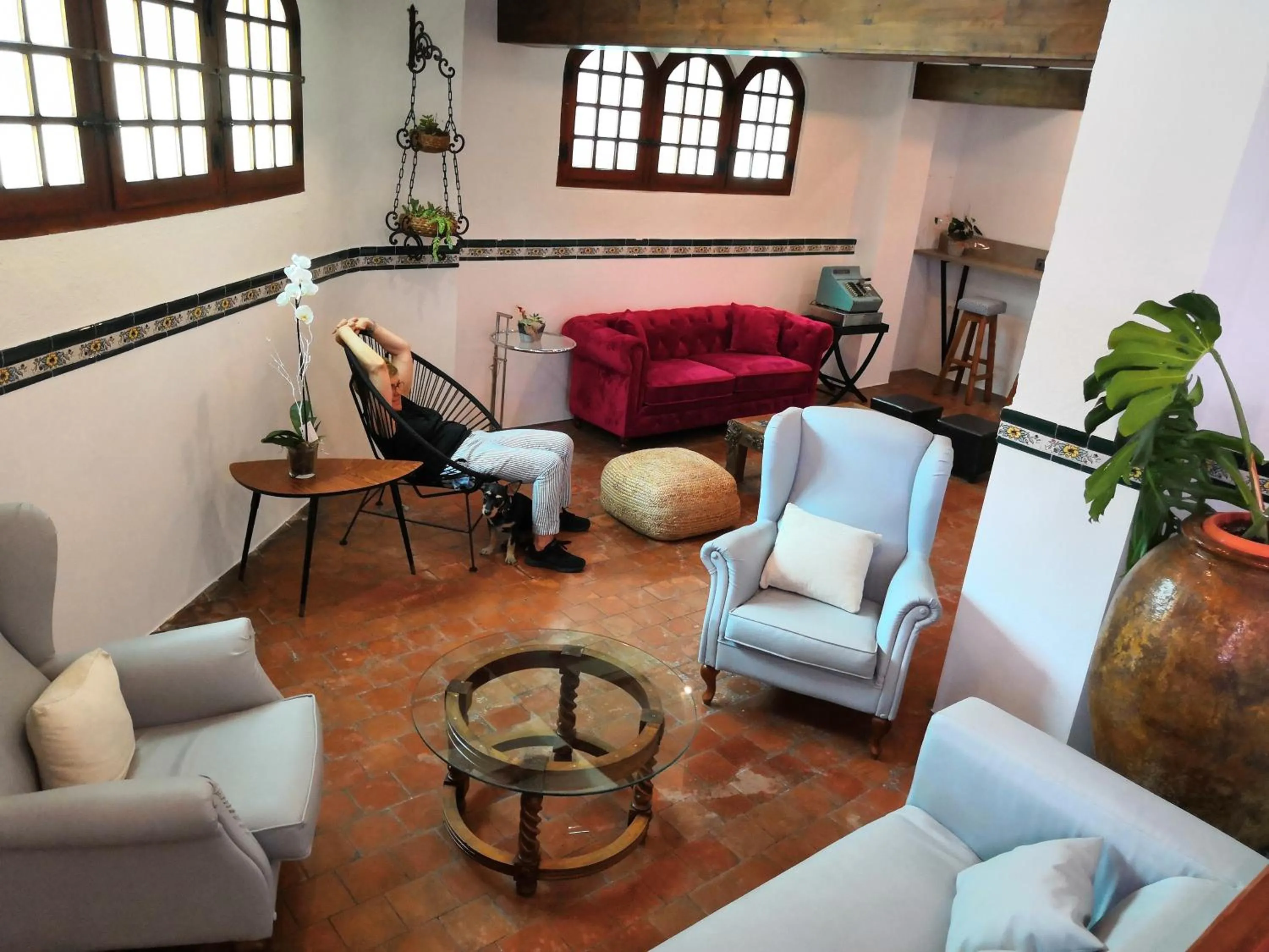 Living room in Hotel Ramis fundado en 1969