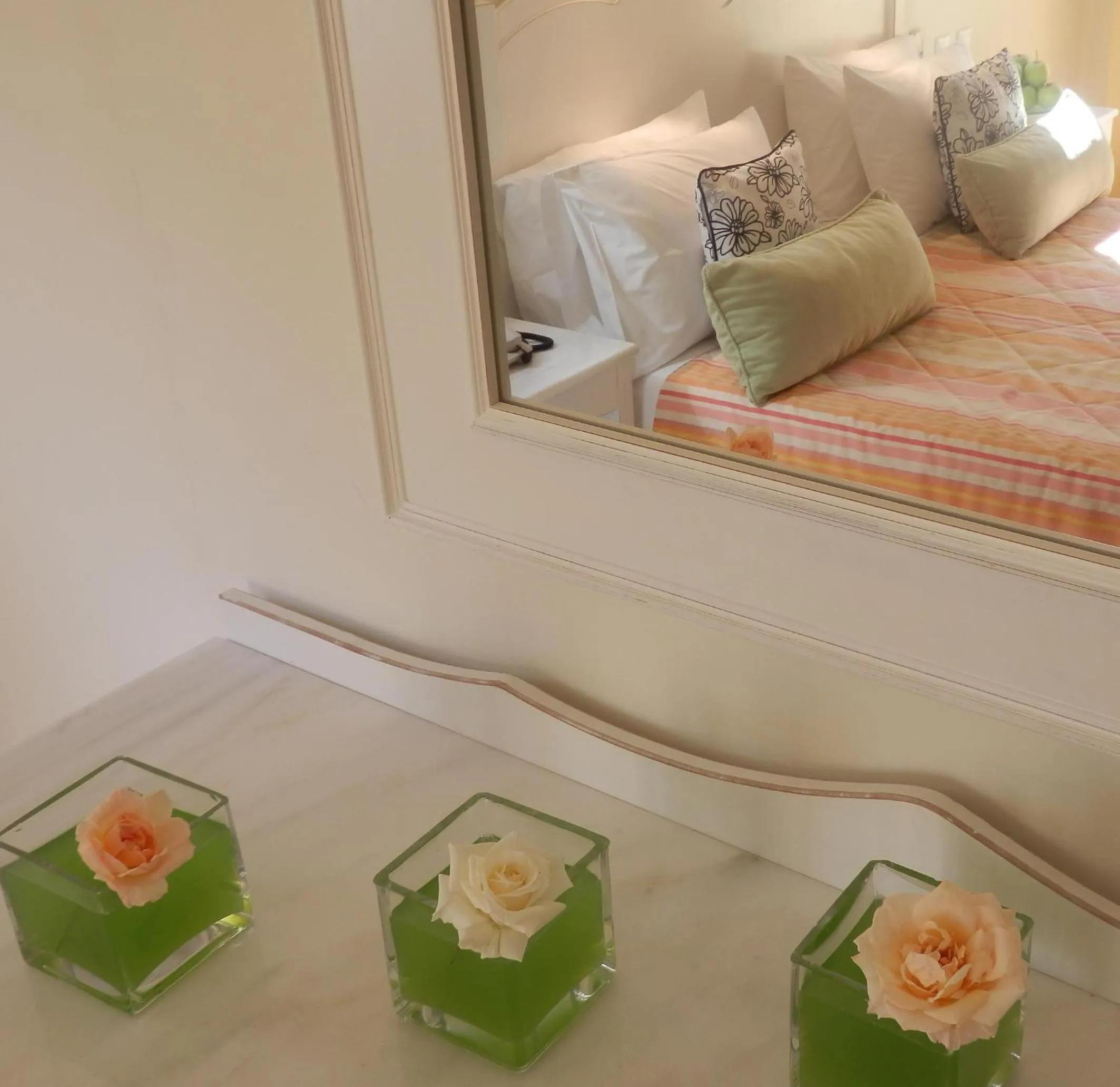 Decorative detail, Bed in Sea View Resorts & Spa