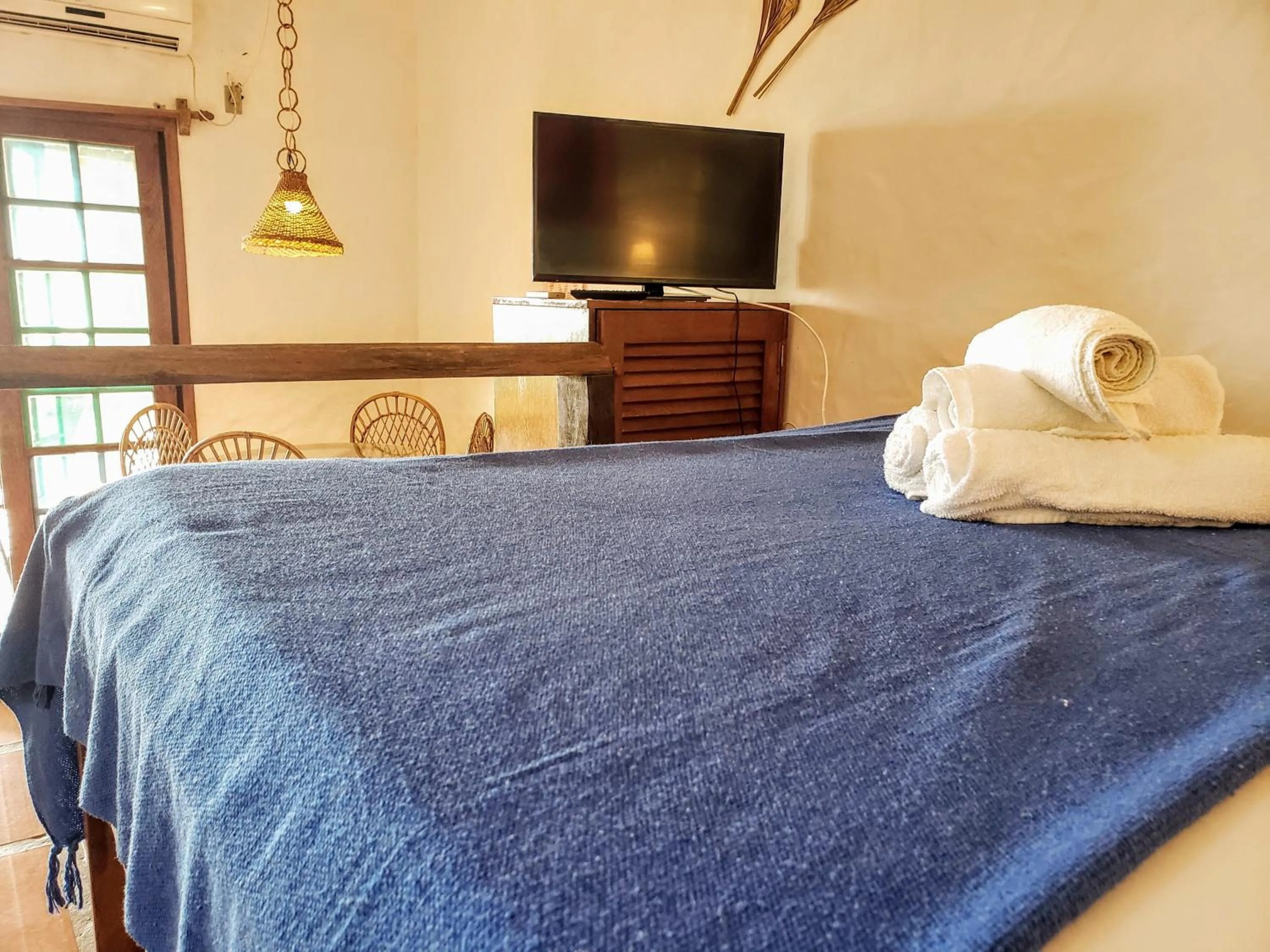 Bed in Pousada da Lagoinha