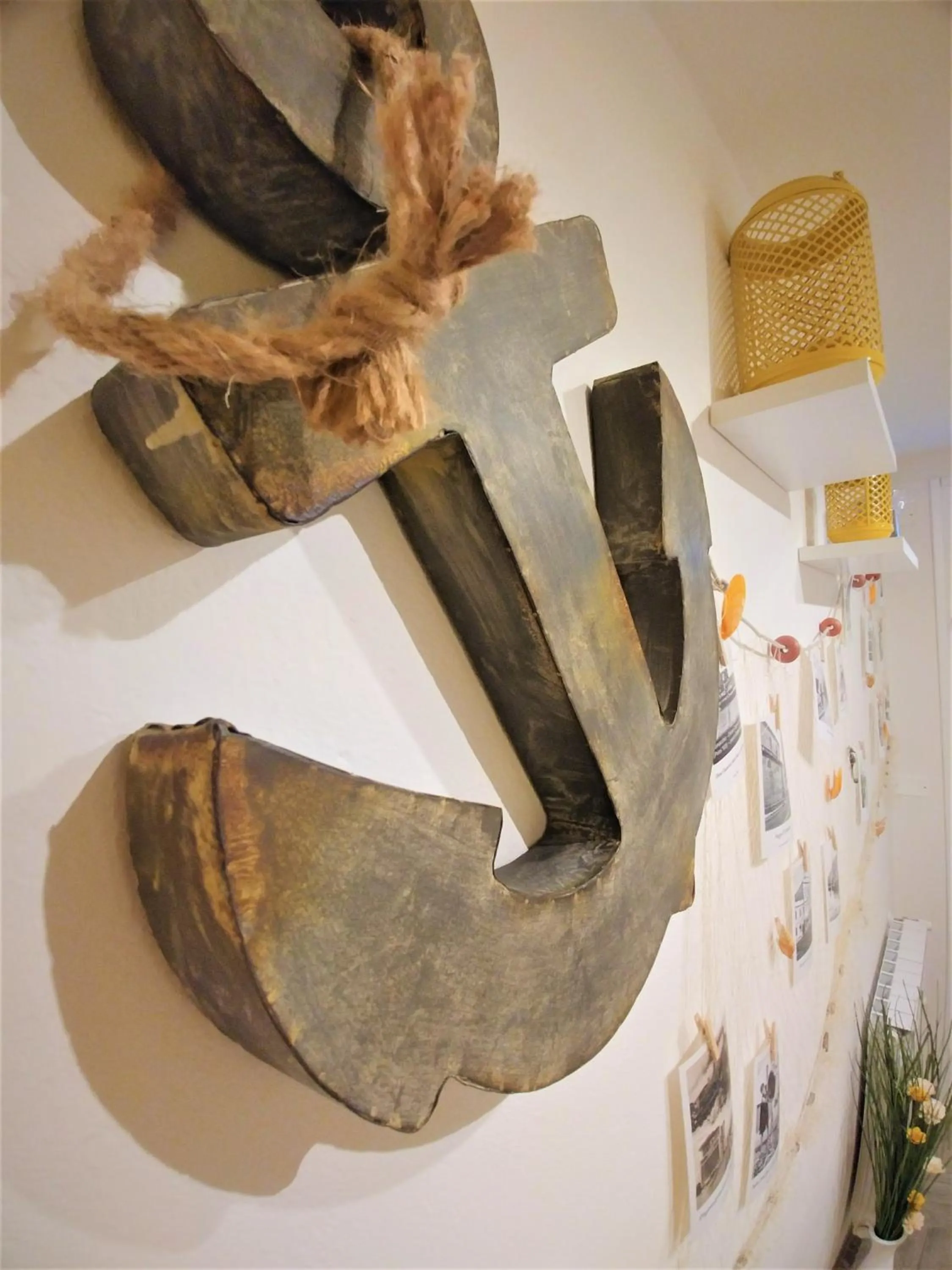 Decorative detail in B&B Comacchio