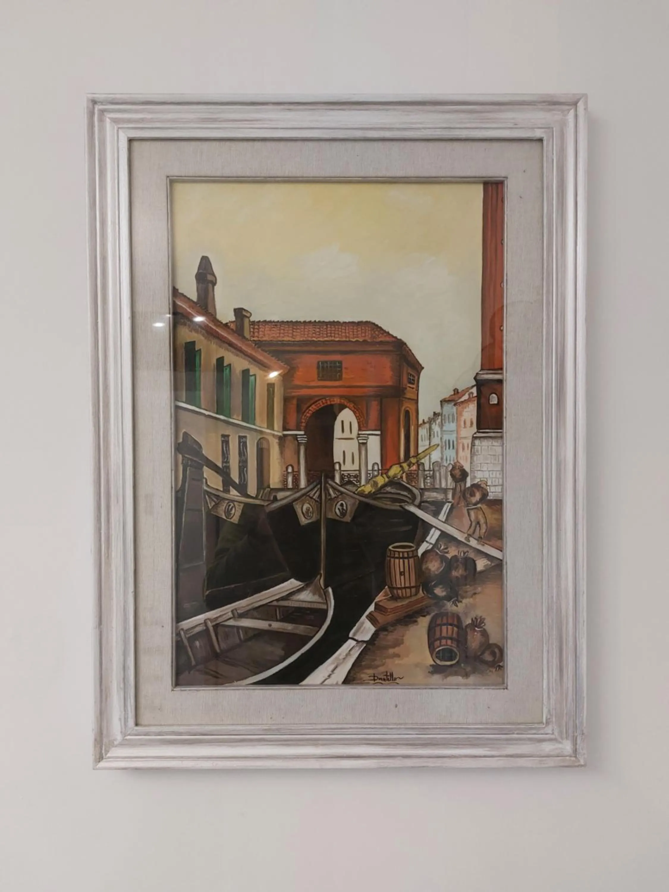 Decorative detail in B&B Comacchio