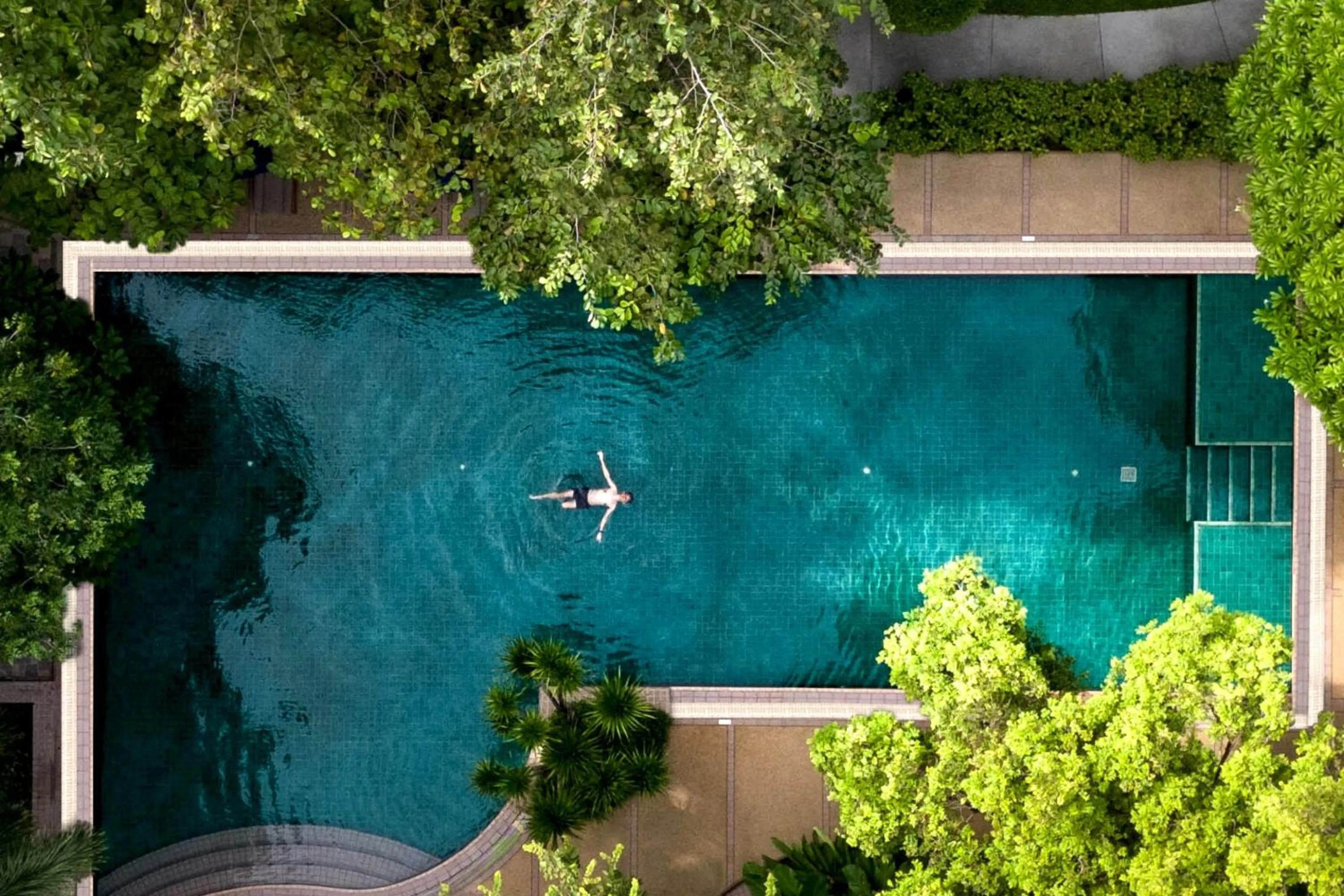 Swimming pool in The Park Nine Hotel Srinakarin