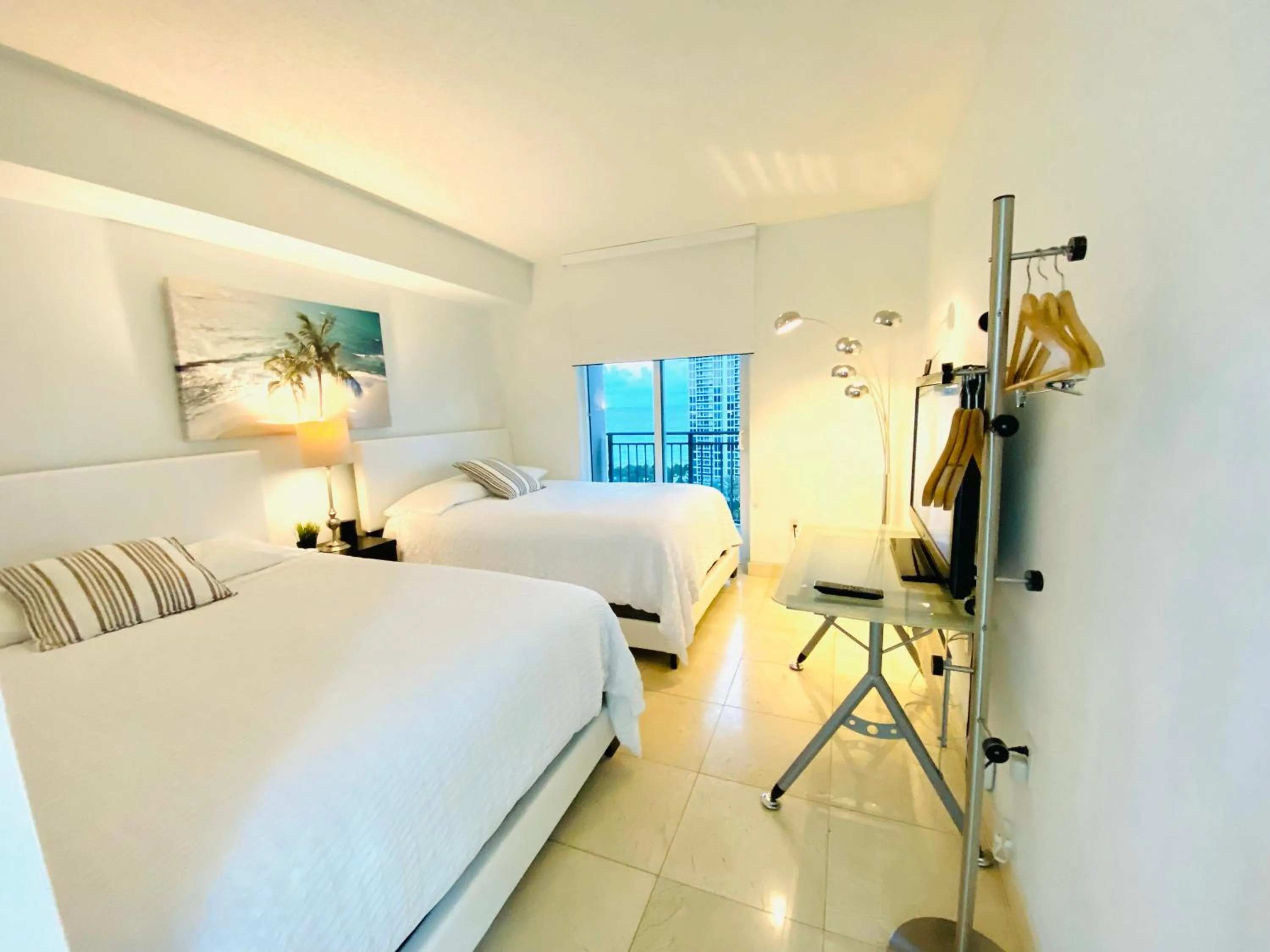 Bed in The King David Condos