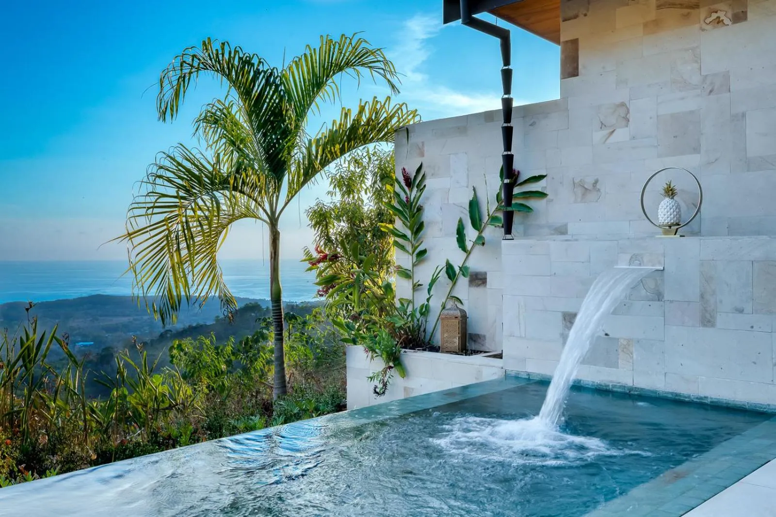 Pool view in Golden Pineapple Villas-Adults Only