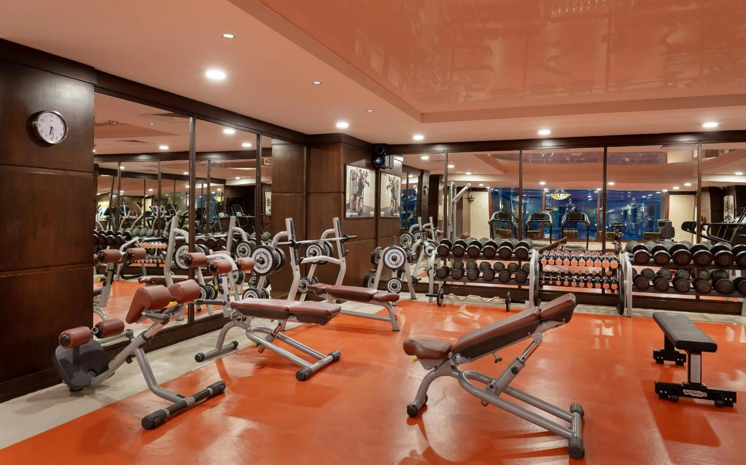 Fitness centre/facilities in Rixos Almaty