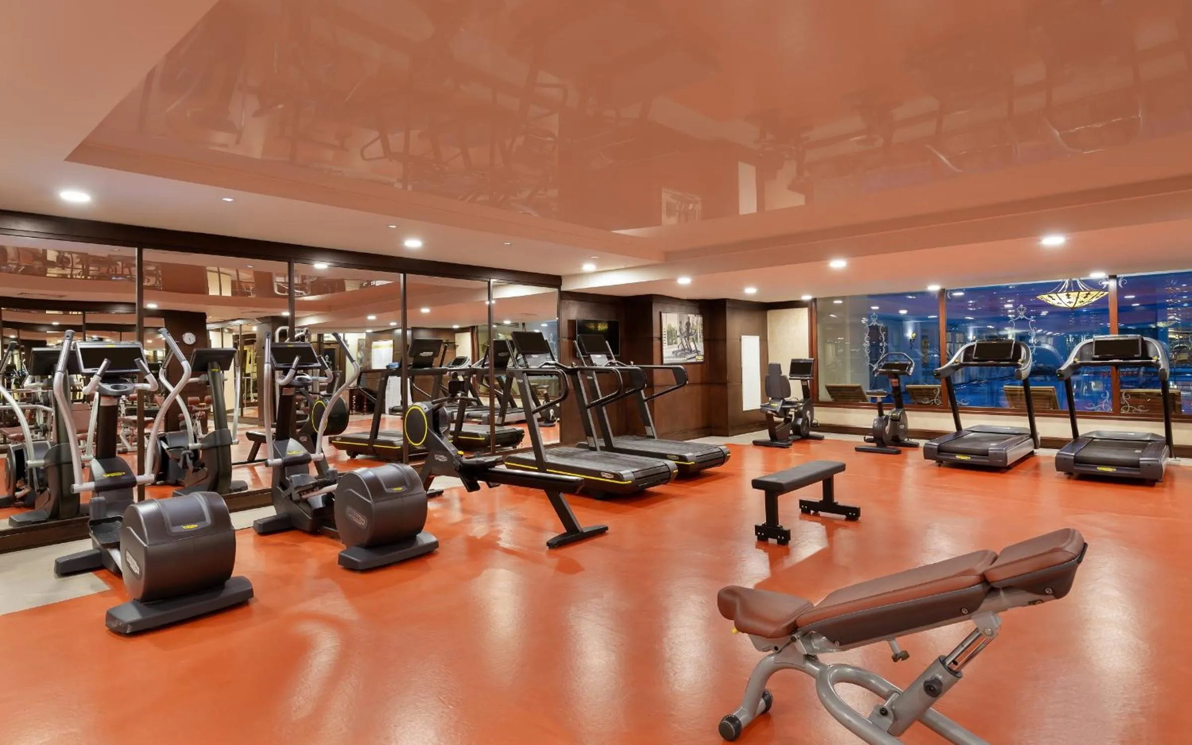 Fitness centre/facilities in Rixos Almaty
