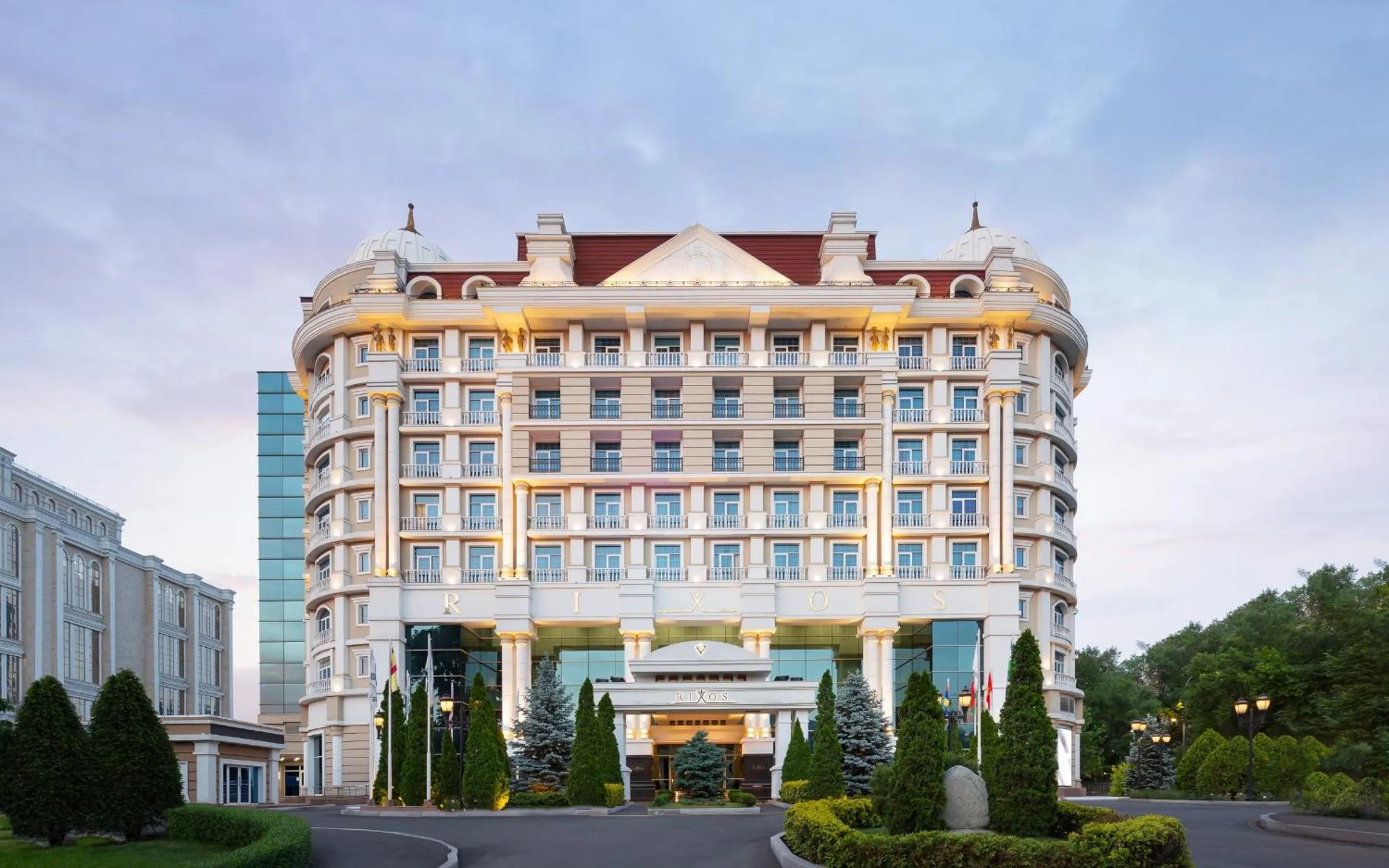 Property building in Rixos Almaty