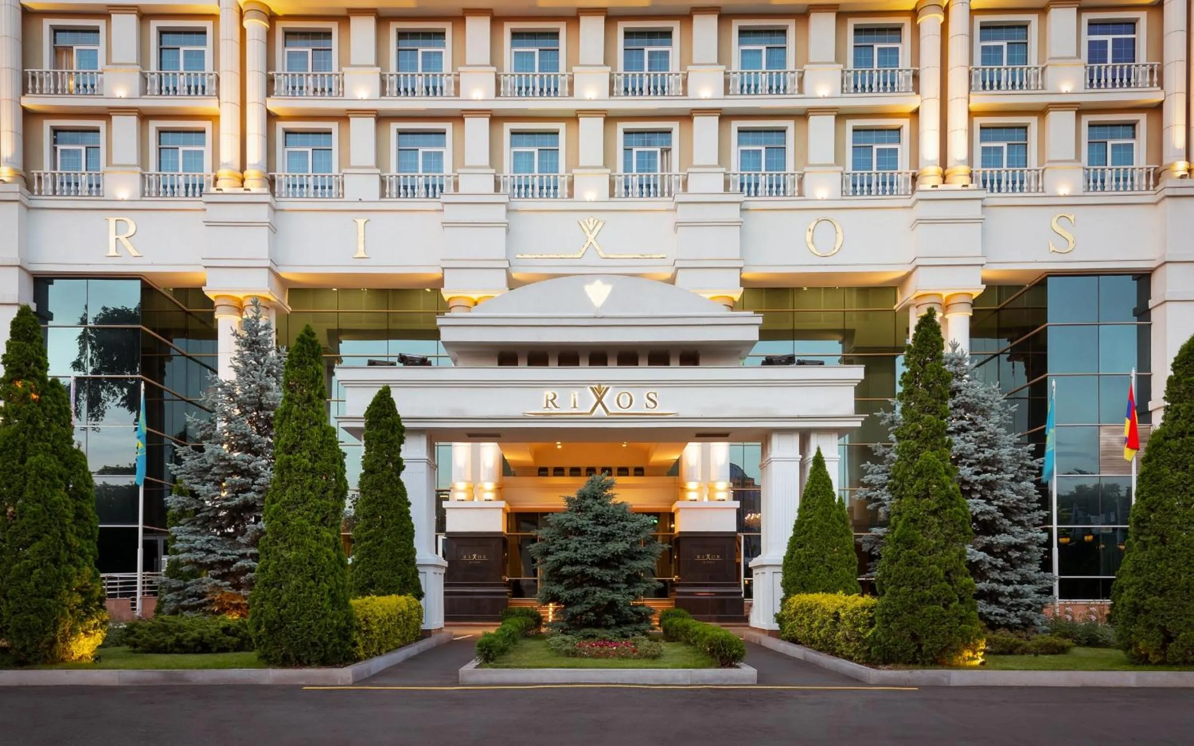 Property building in Rixos Almaty