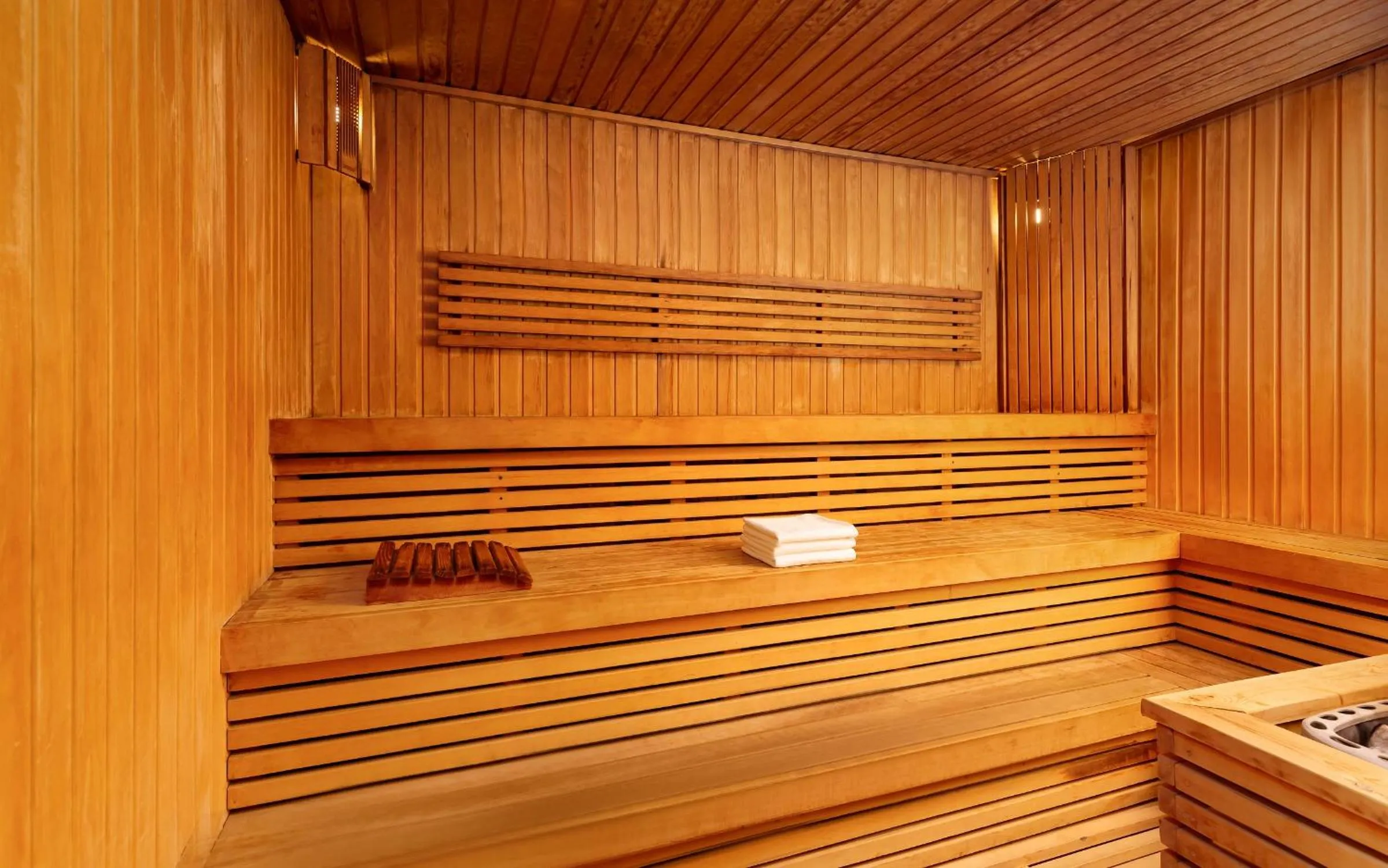 Sauna in Rixos Almaty