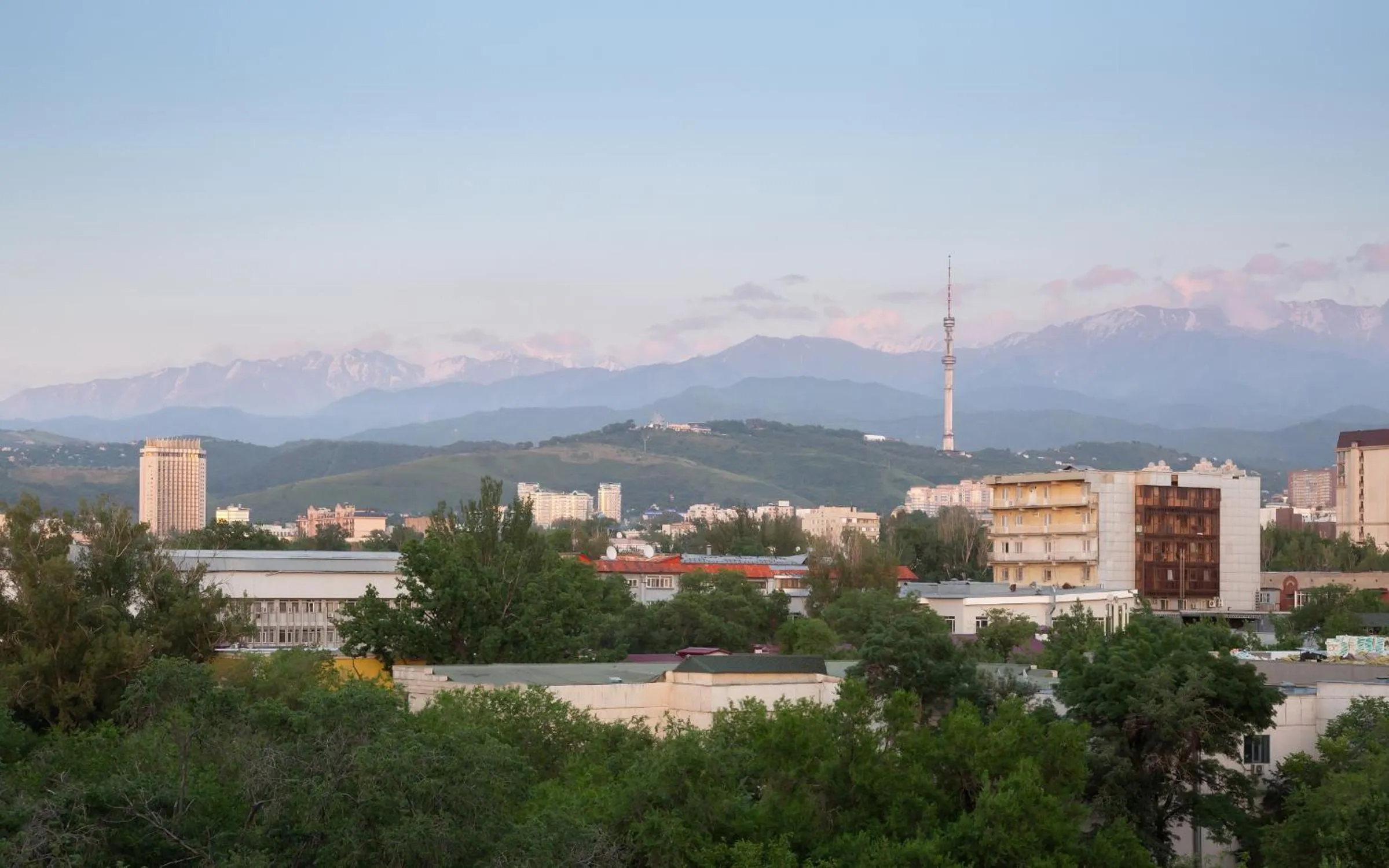 View (from property/room) in Rixos Almaty