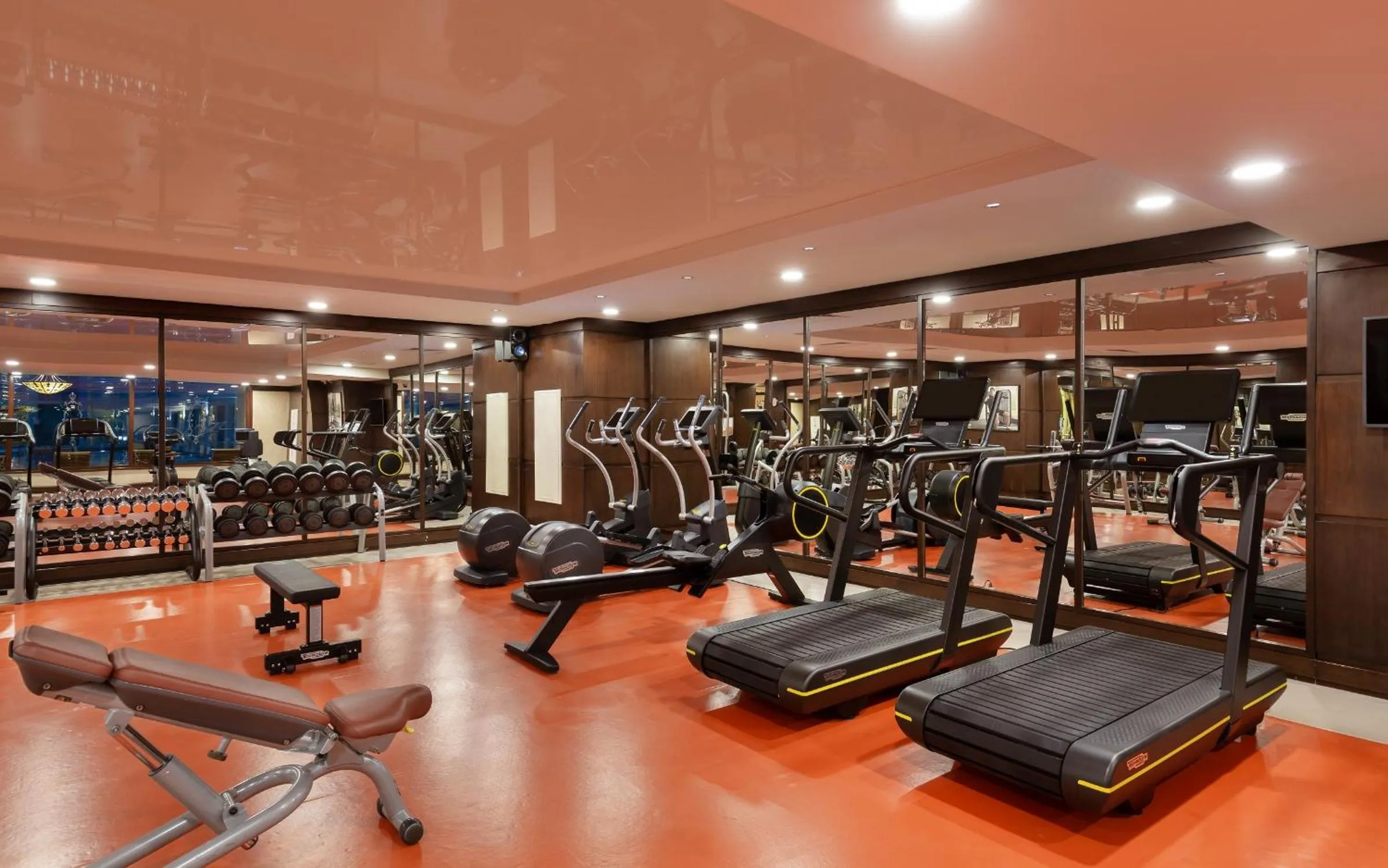 Fitness centre/facilities in Rixos Almaty