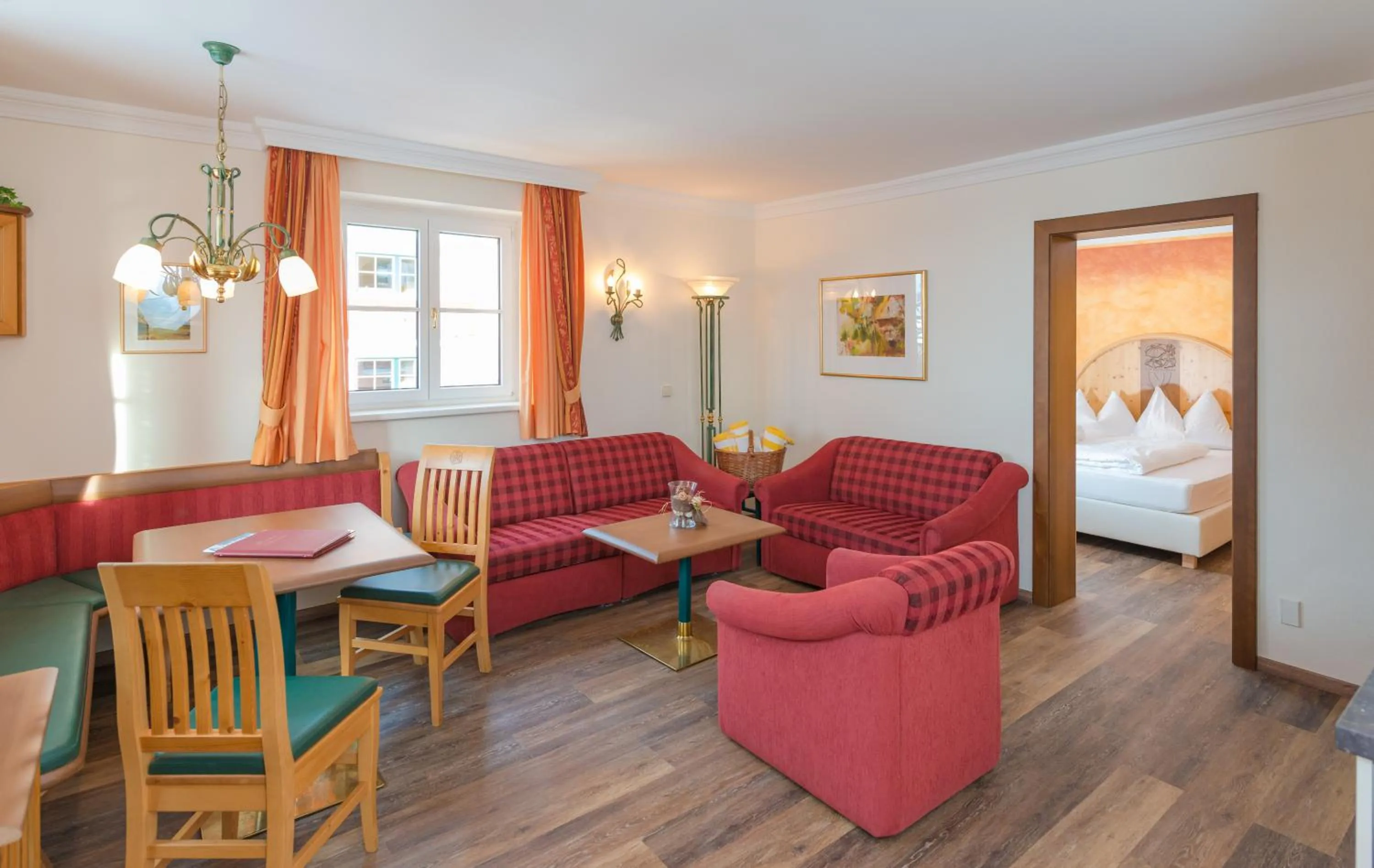 Living room in Apparthotel Sankt Georg