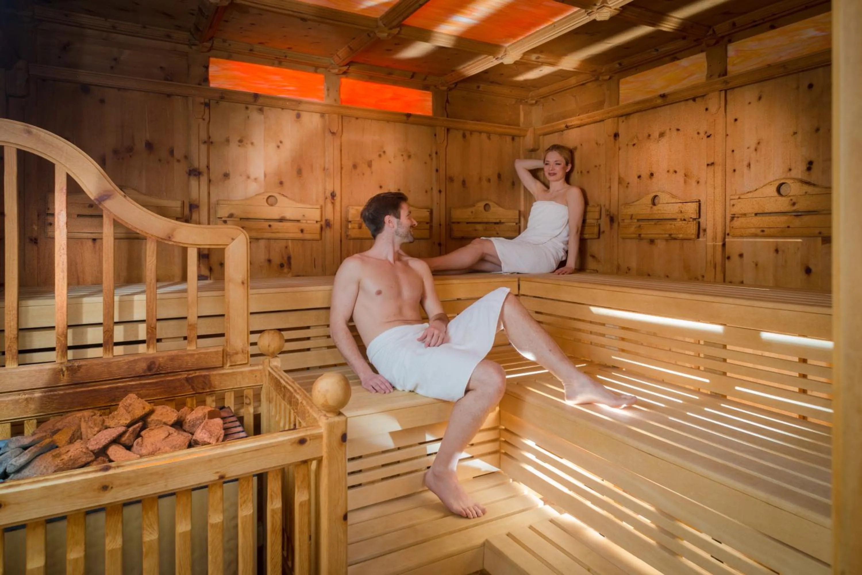 Sauna in Apparthotel Sankt Georg