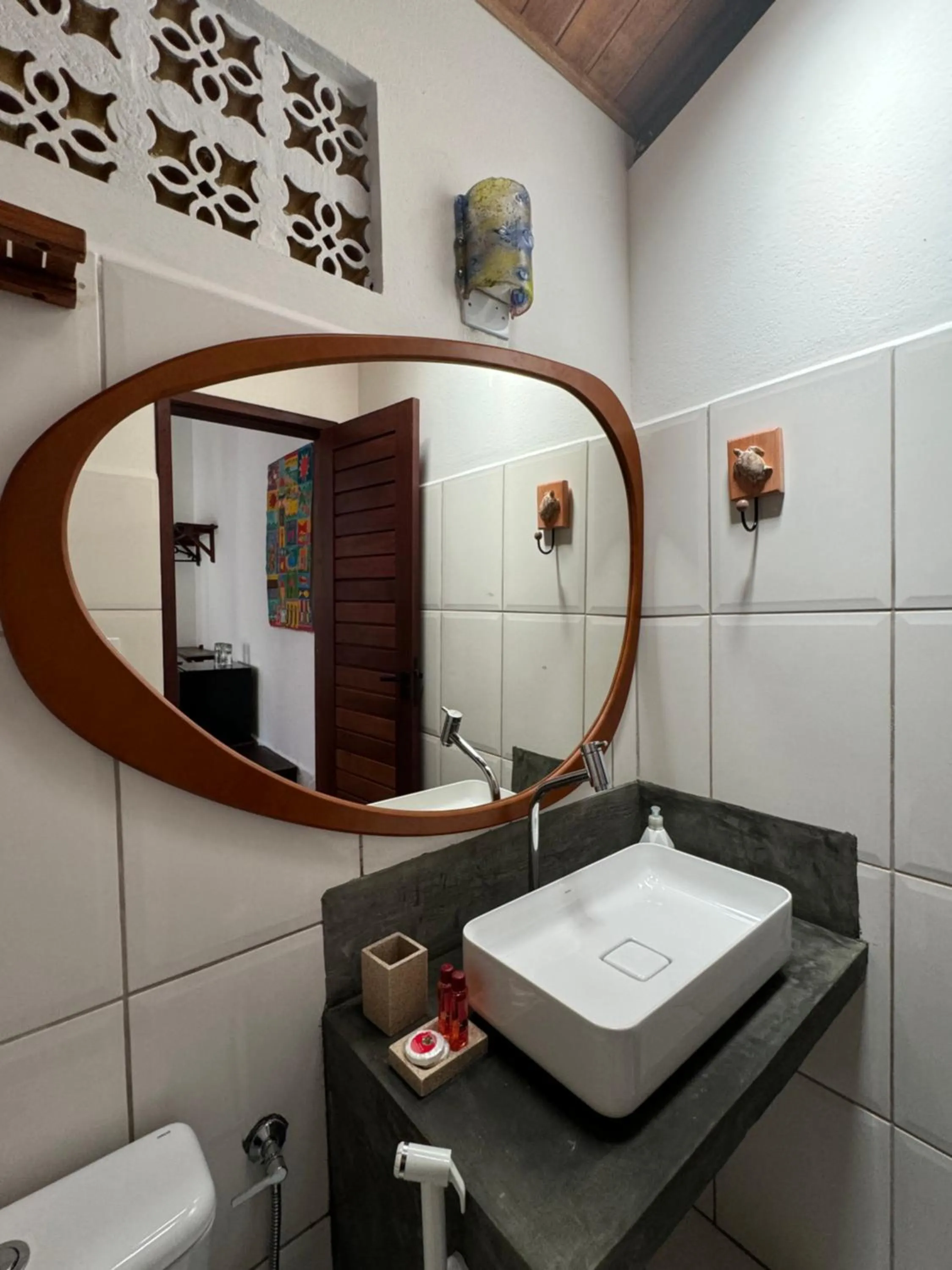 Bathroom in Pousada Horizonte Azul