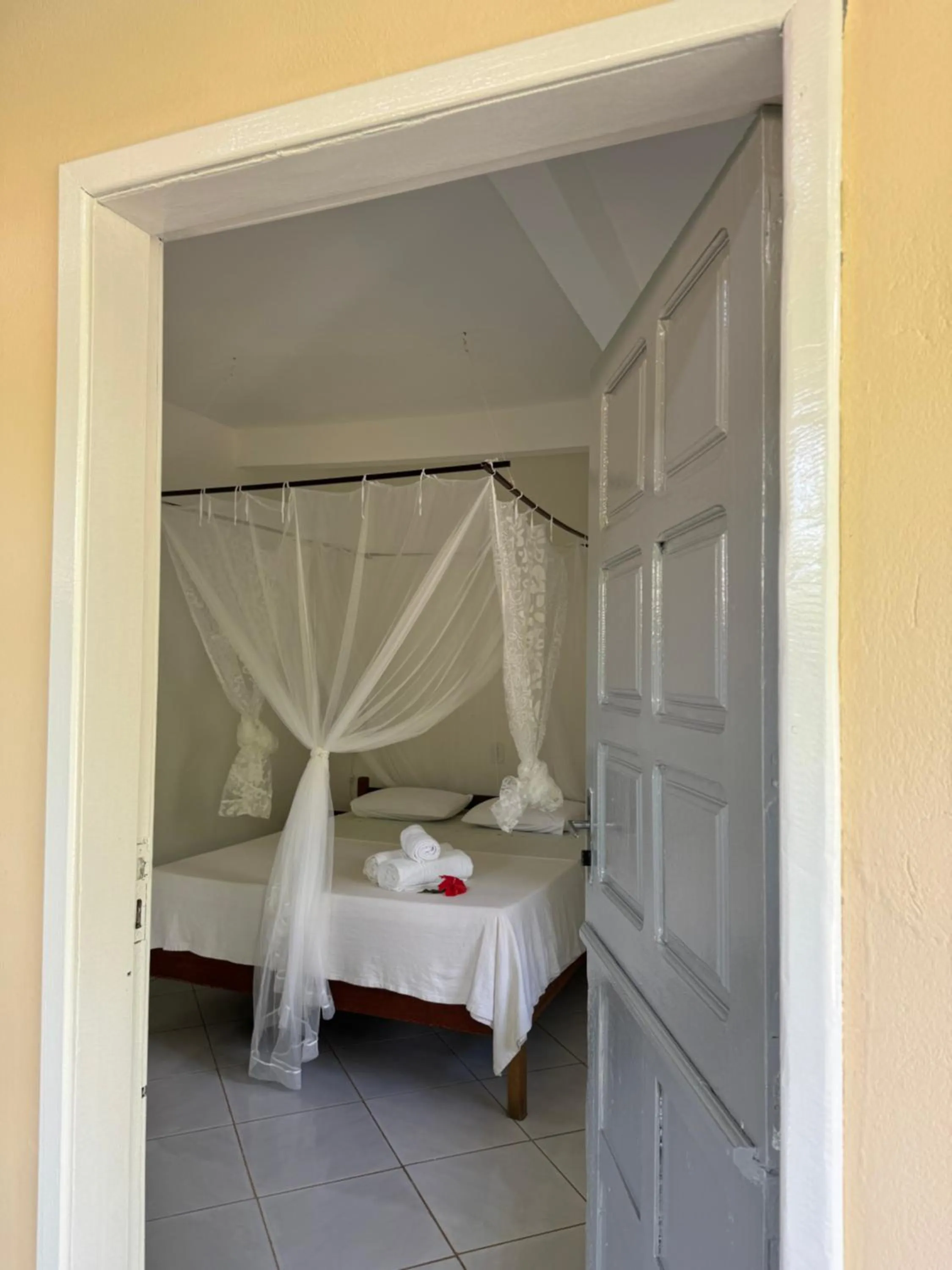 Photo of the whole room, Bed in Pousada Horizonte Azul