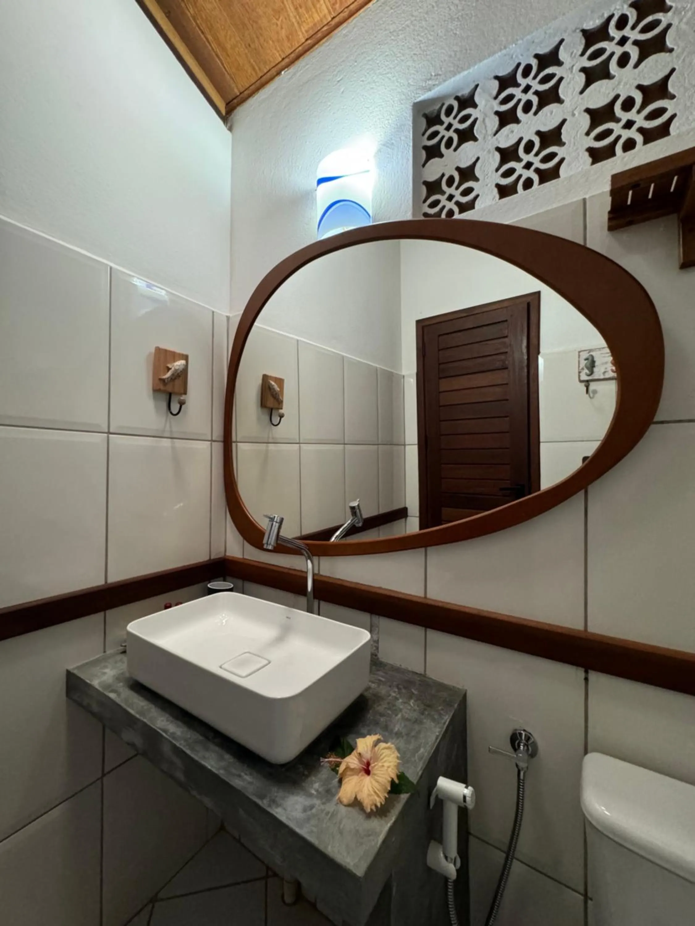 Bathroom in Pousada Horizonte Azul