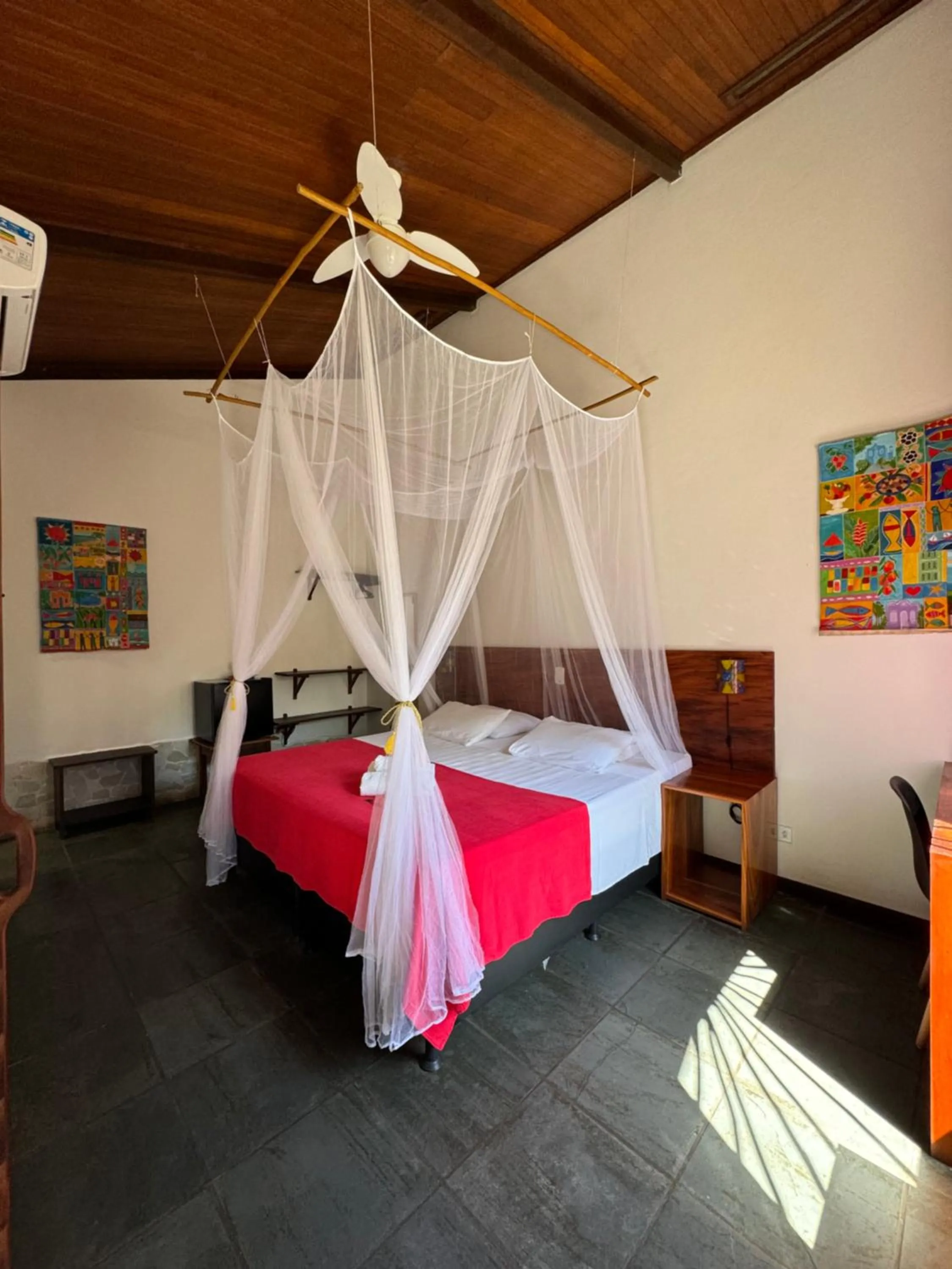 Bedroom, Bed in Pousada Horizonte Azul