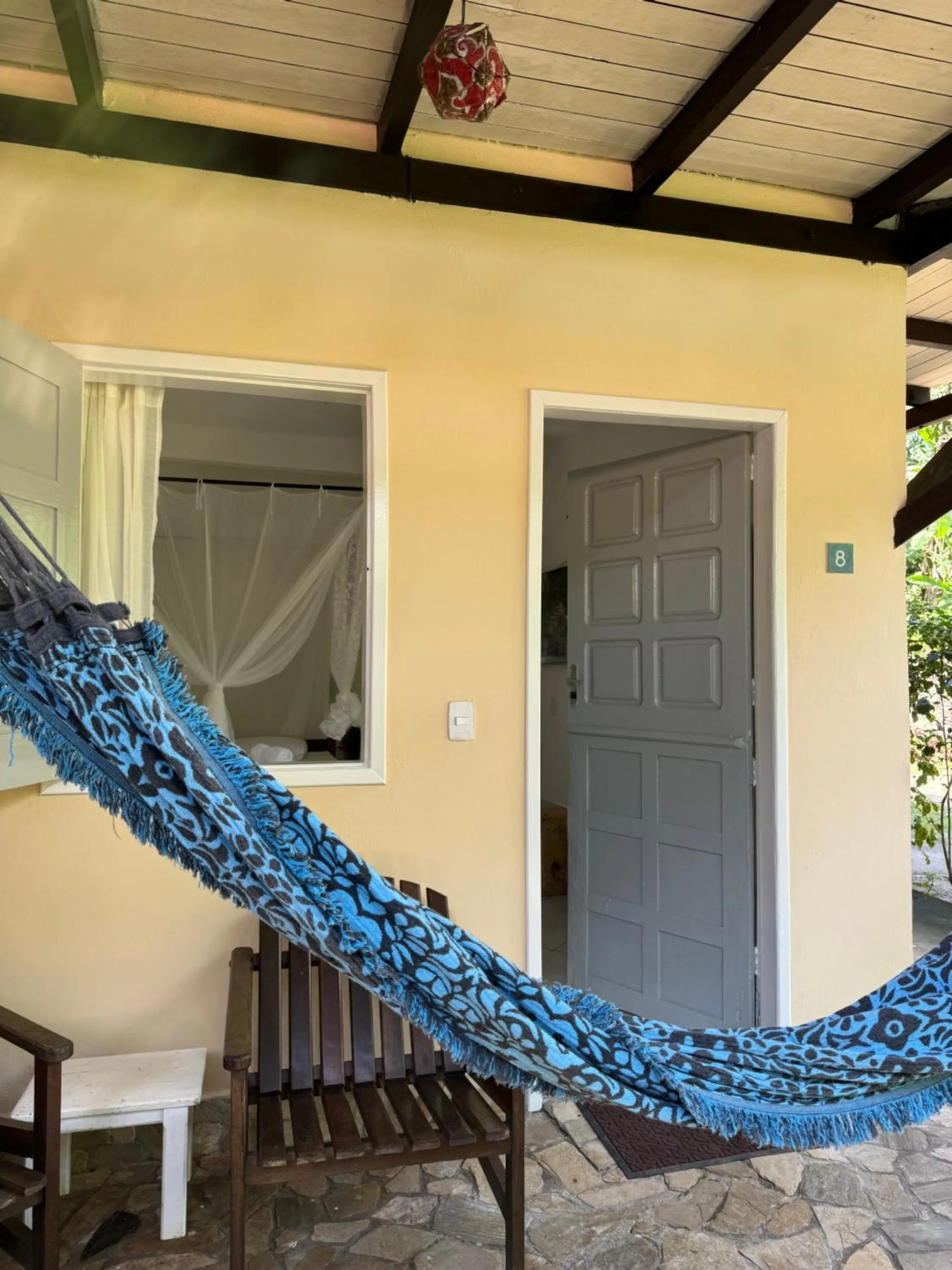 Balcony/Terrace in Pousada Horizonte Azul