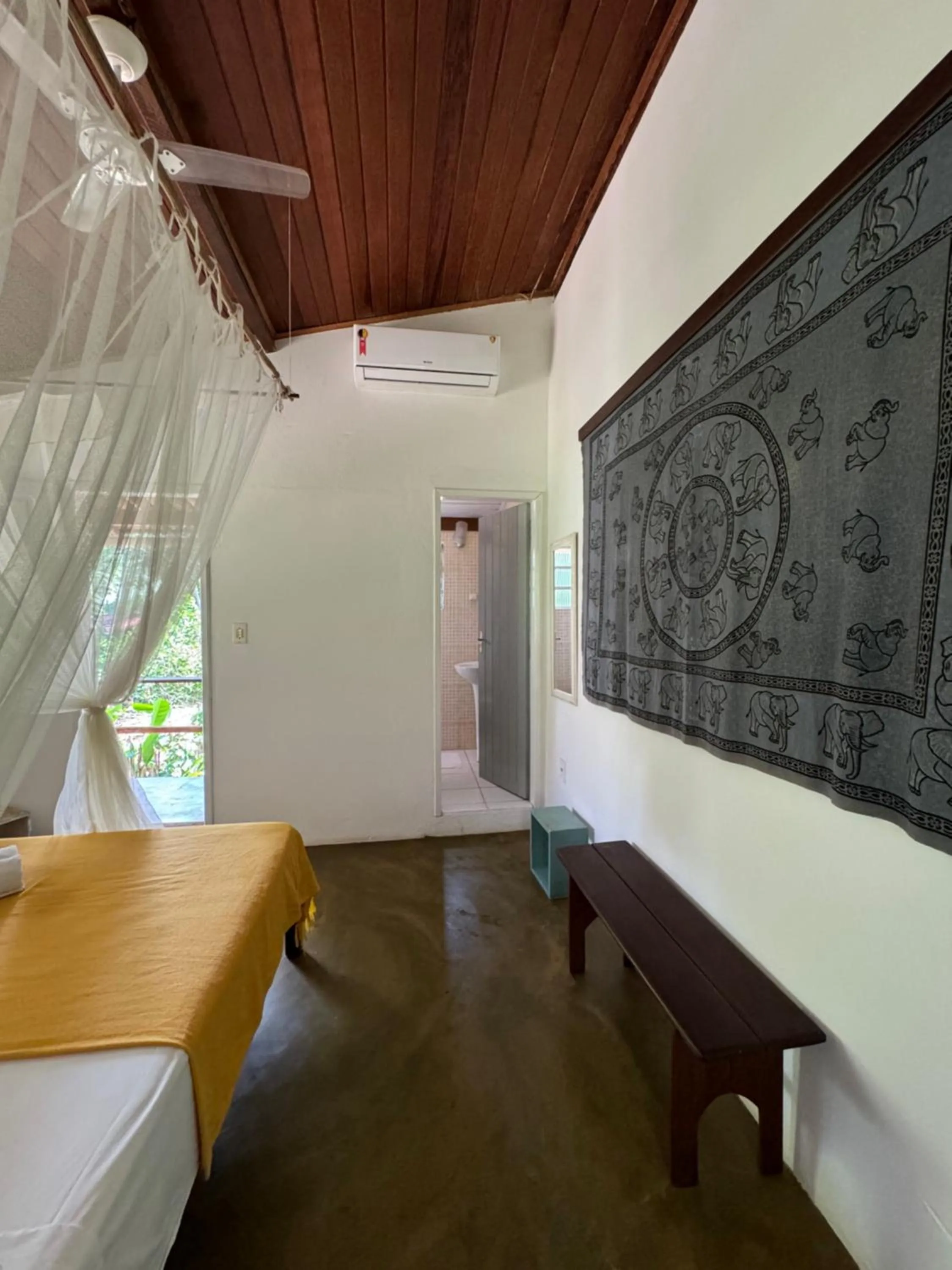 Photo of the whole room, Bed in Pousada Horizonte Azul