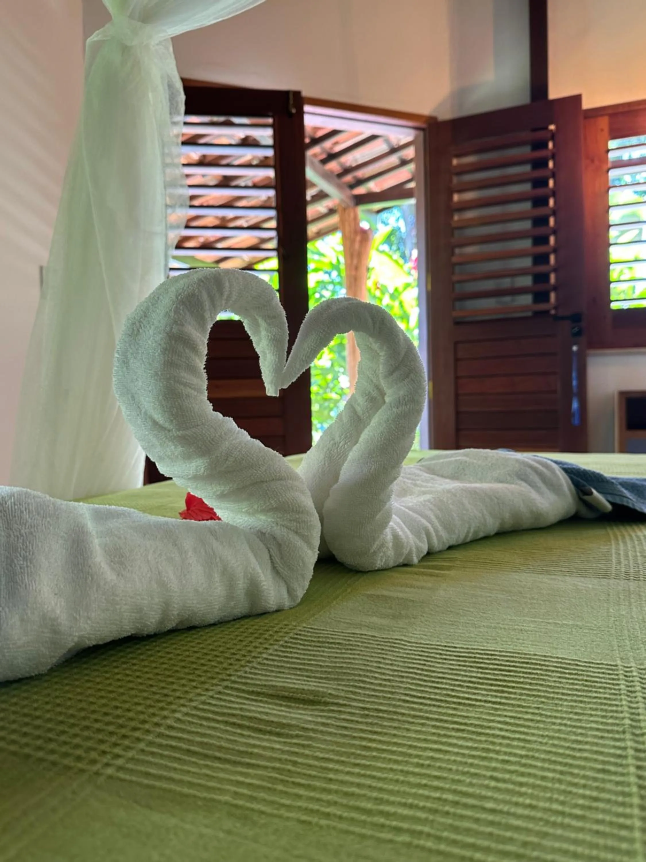 Decorative detail, Bed in Pousada Horizonte Azul