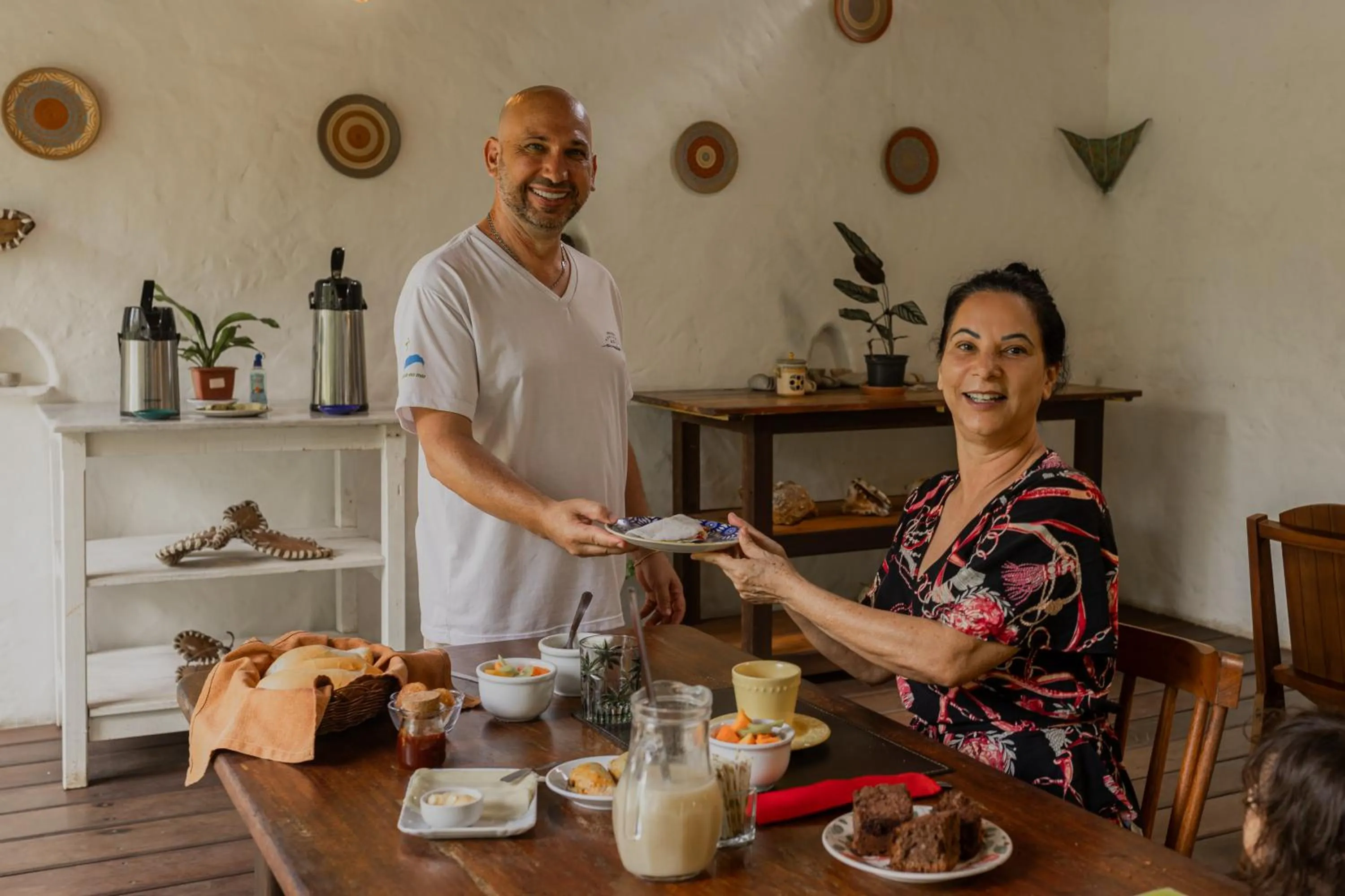 Breakfast in Pousada Horizonte Azul