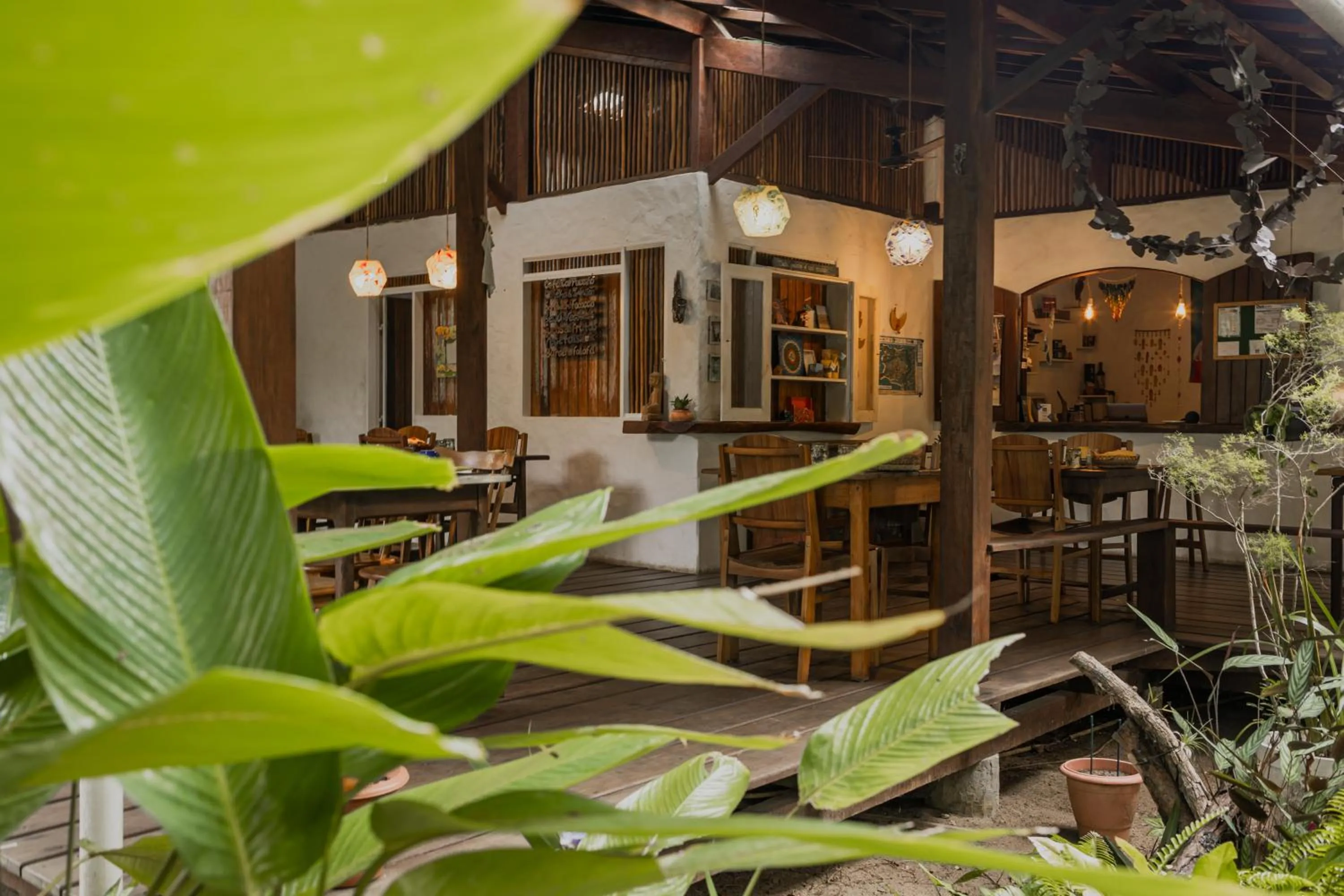 Lobby or reception in Pousada Horizonte Azul