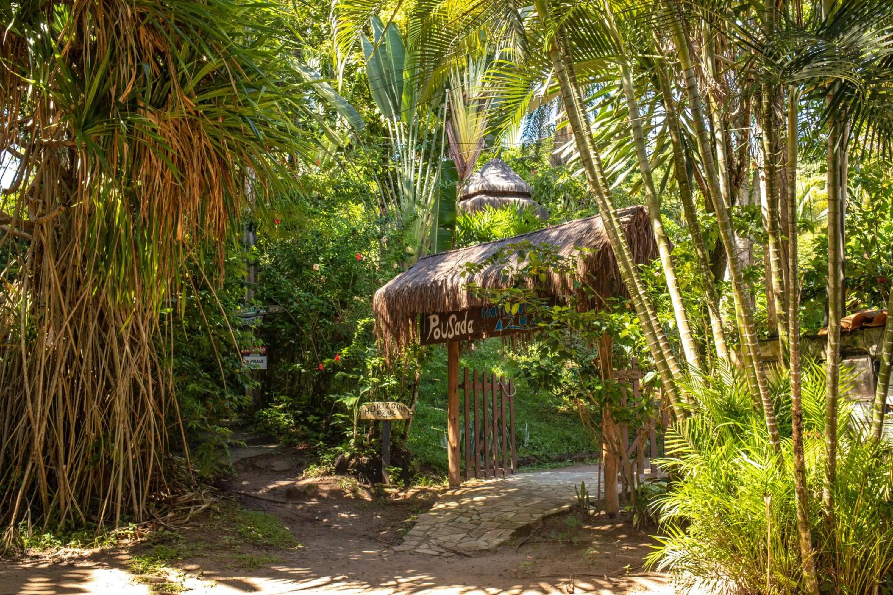 Facade/entrance in Pousada Horizonte Azul