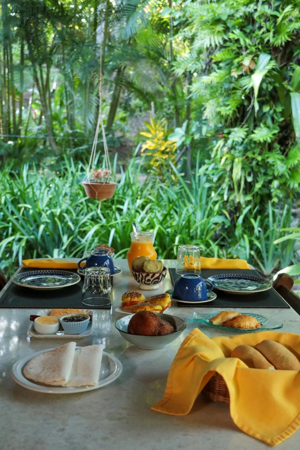 Breakfast in Pousada Horizonte Azul