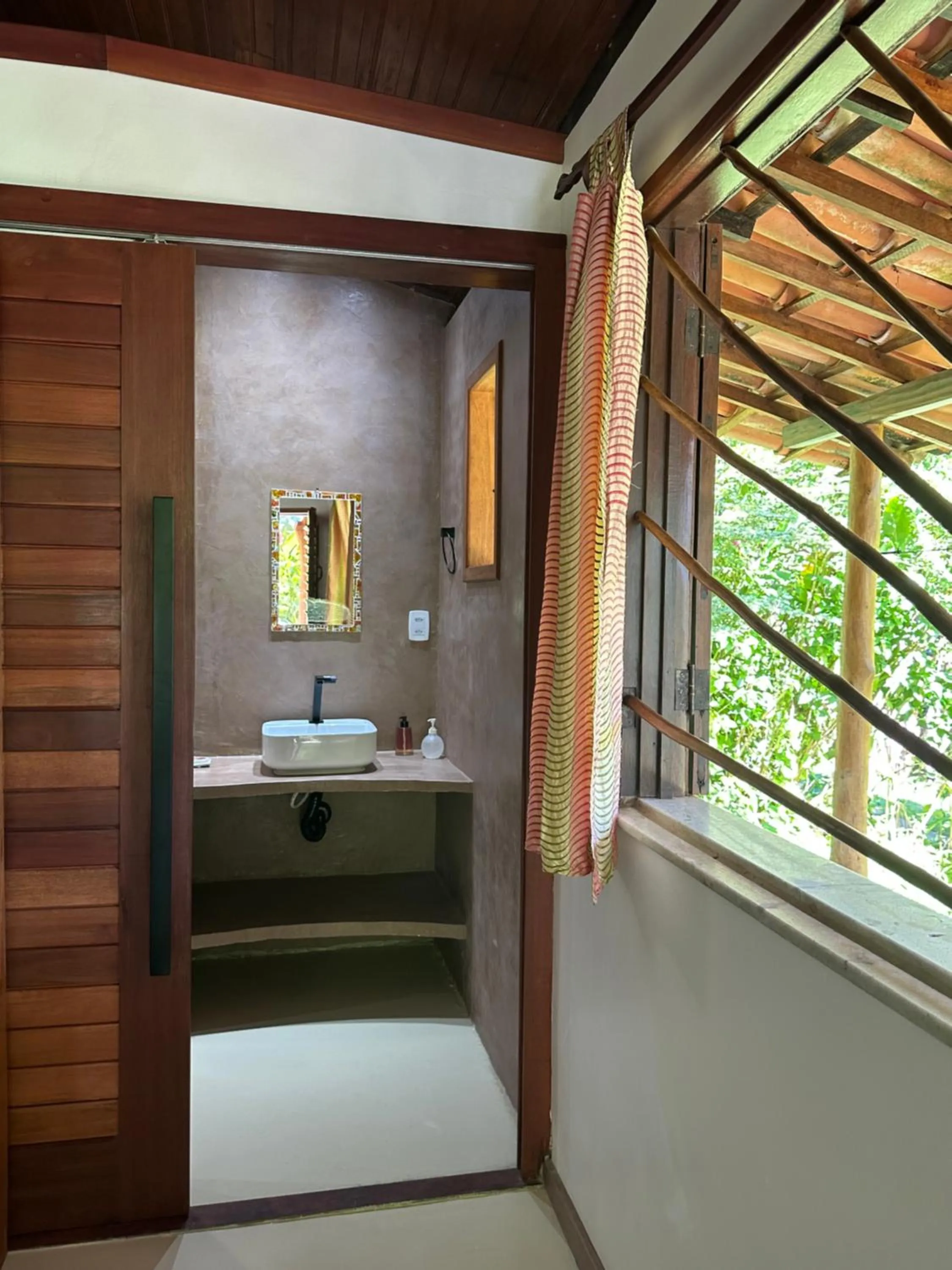 Bathroom in Pousada Horizonte Azul