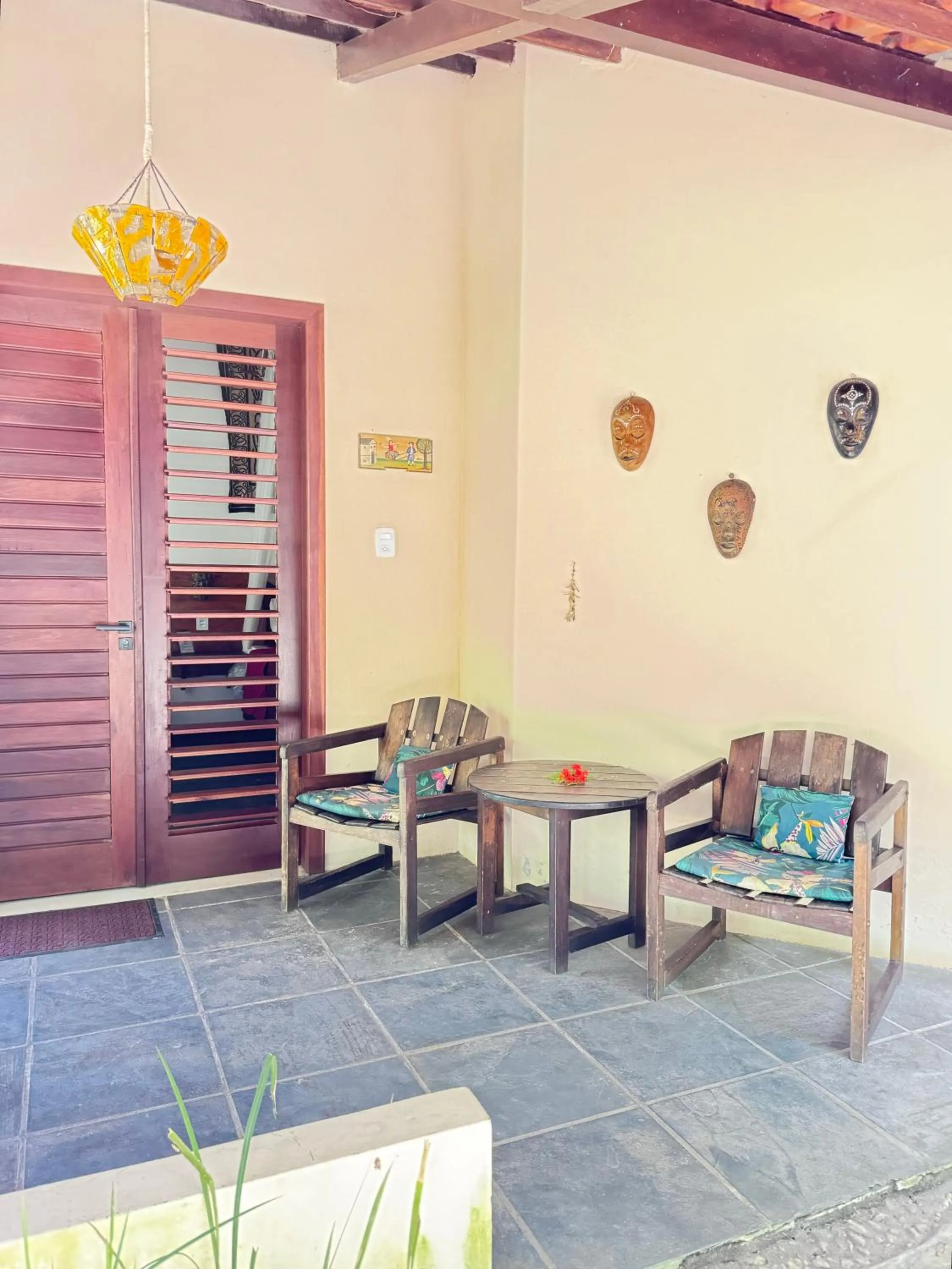 Balcony/Terrace in Pousada Horizonte Azul