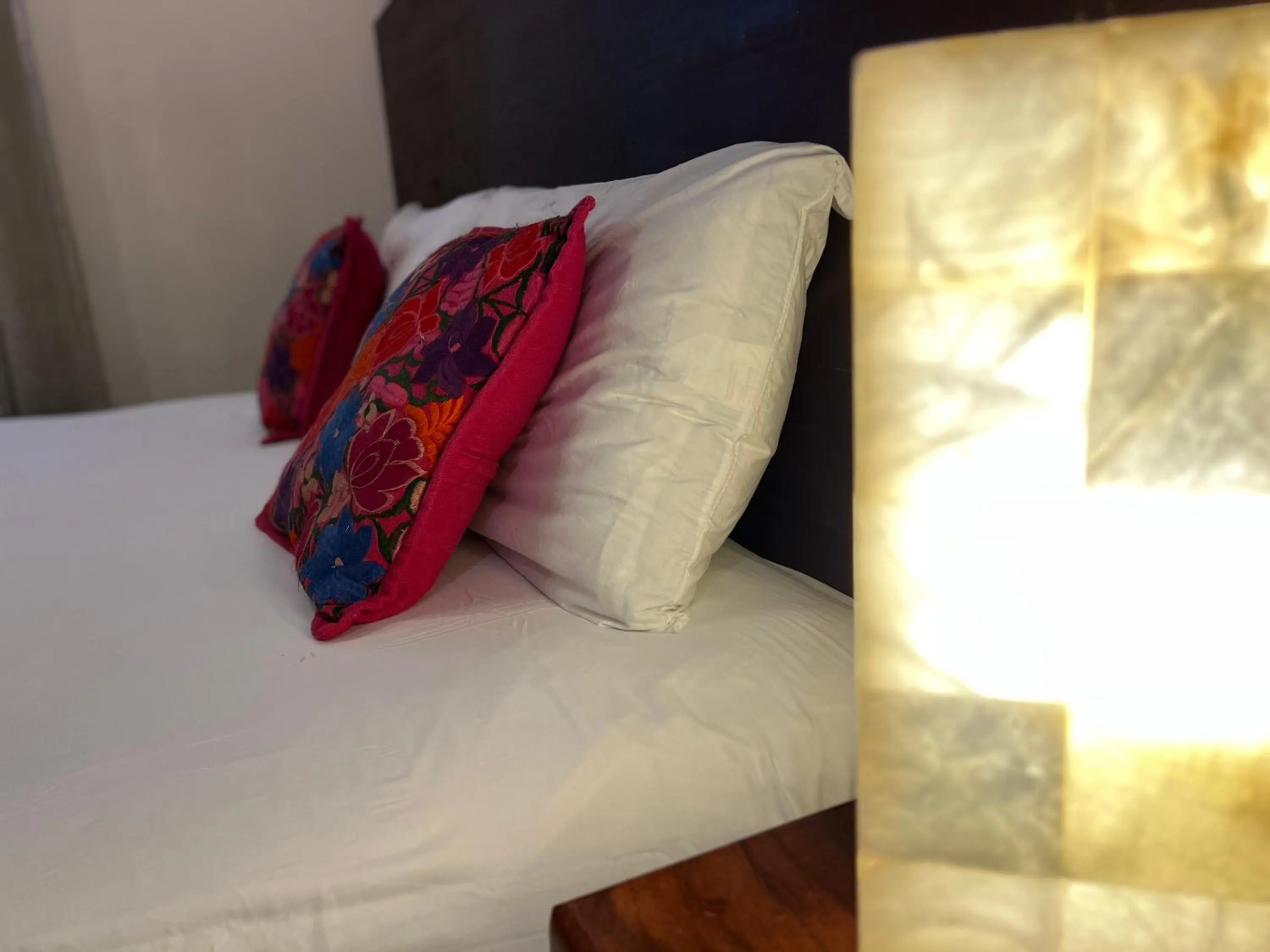 Bed in Hotel Balché