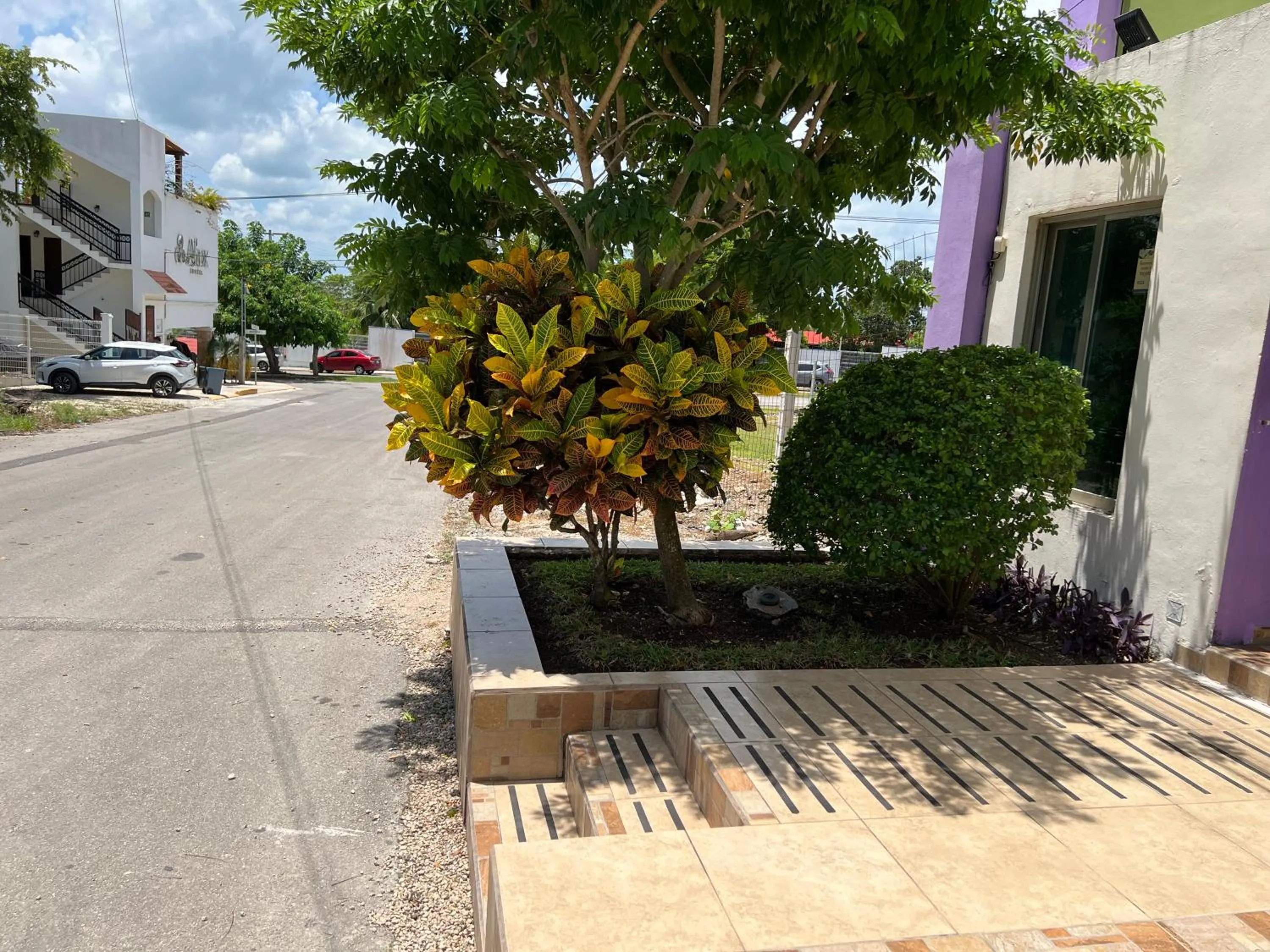 Facade/entrance in Hotel Balché